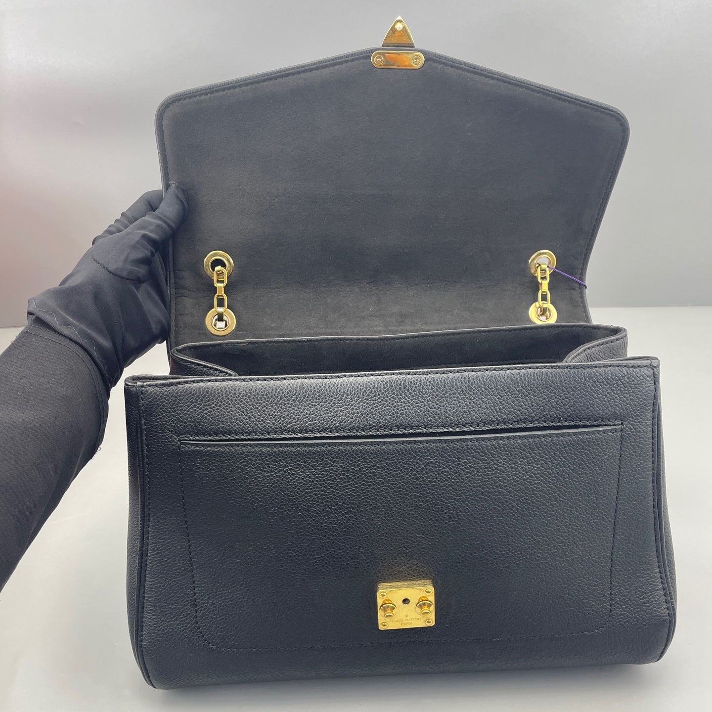 Louis Vuitton - Saint Sulpice MM - Monogram Empreinte leather - Black - (Medium)
