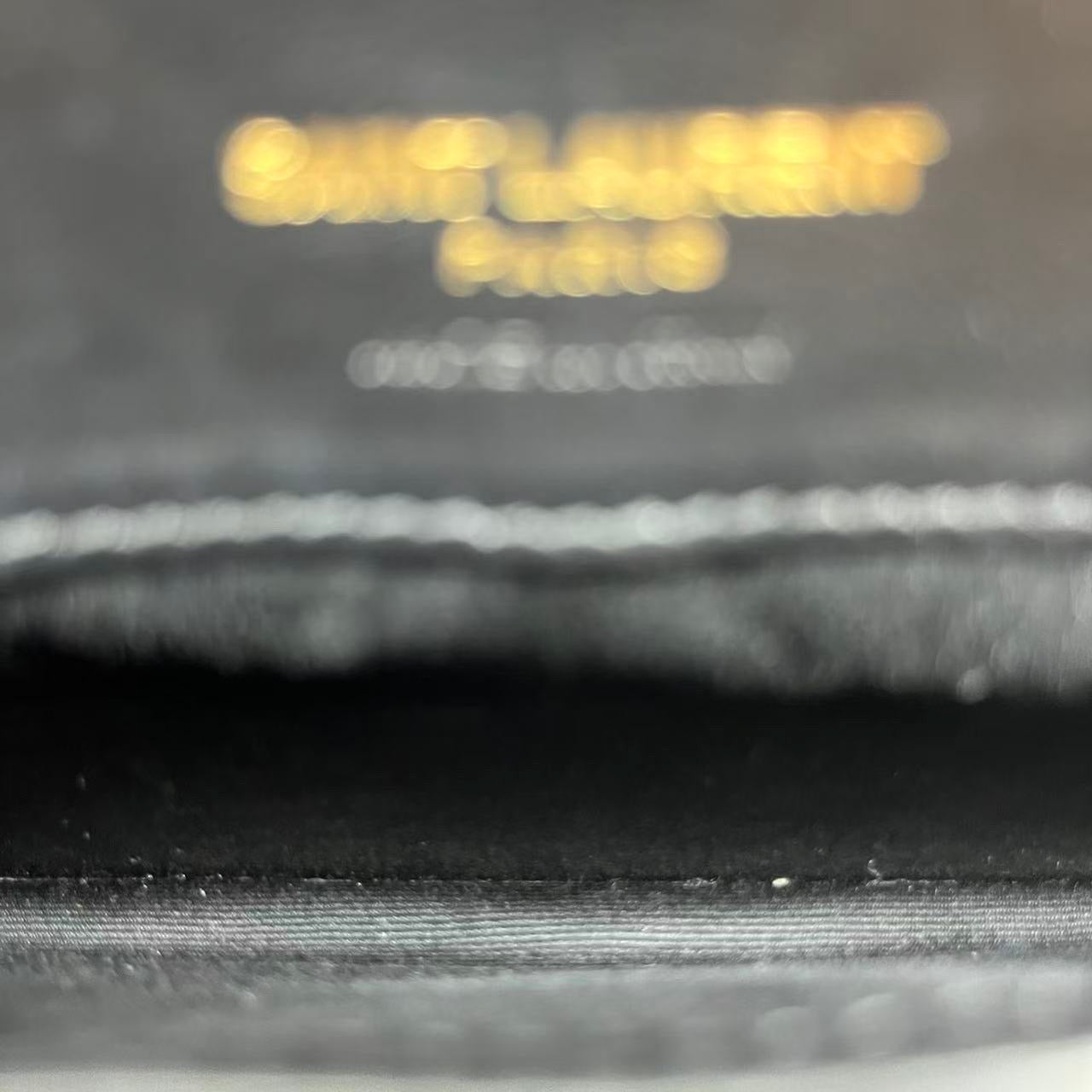 Saint Laurent - Envelope Bag - Crocodile embossed cowhide leather - Black with Gold-Tone Hardware - (mini)