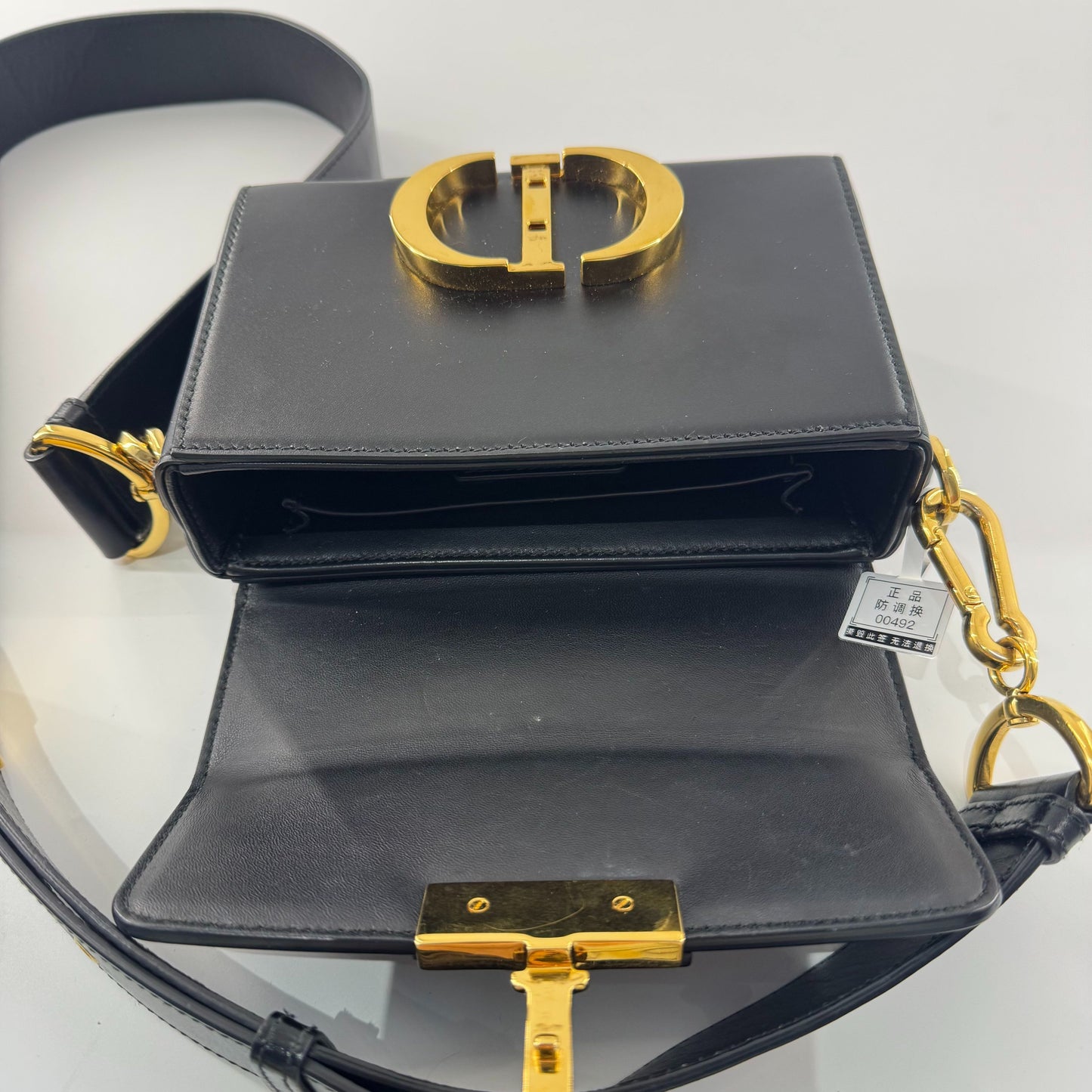 Dior - Montaigne Box Bag - Leather - Black - (mini)
