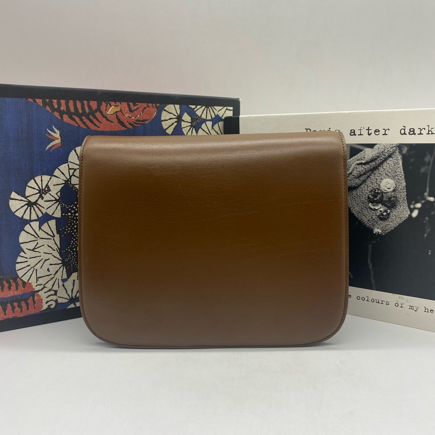 Celine - Classic Box - Calf leather - Brown - (medium)
