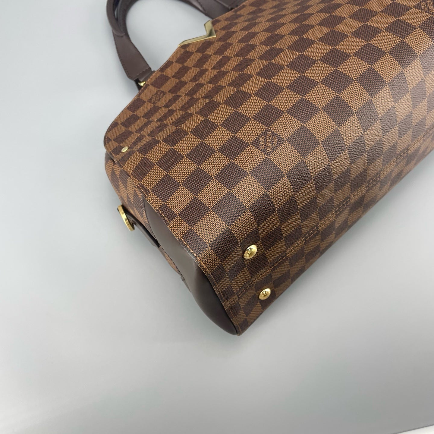 Louis Vuitton - Kensington Bowling - Coated canvas with leather trim - Brown - (medium)
