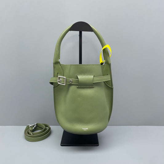 Celine - Big Bag Bucket - Leather - Green - (small)