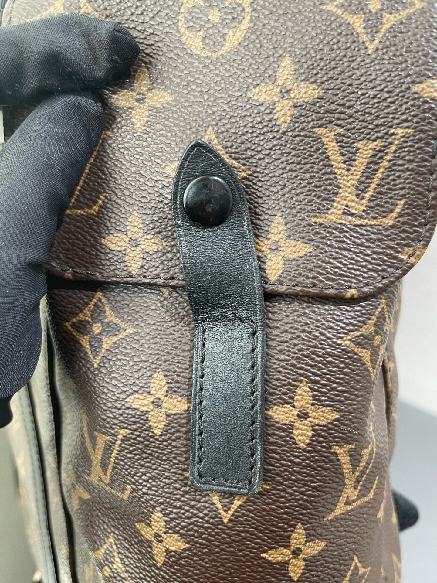 Louis Vuitton - Christopher MM - Monogram Canvas with Leather Trim - Brown - (Large)