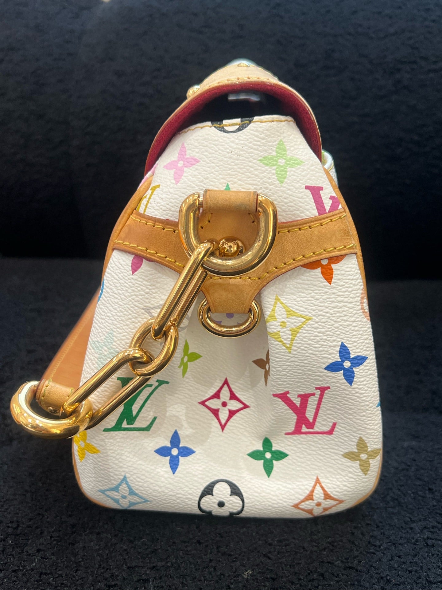 Louis Vuitton - Marilyn - Monogram Multicolore canvas with Vachetta leather trim - White, Multicolour - (medium)