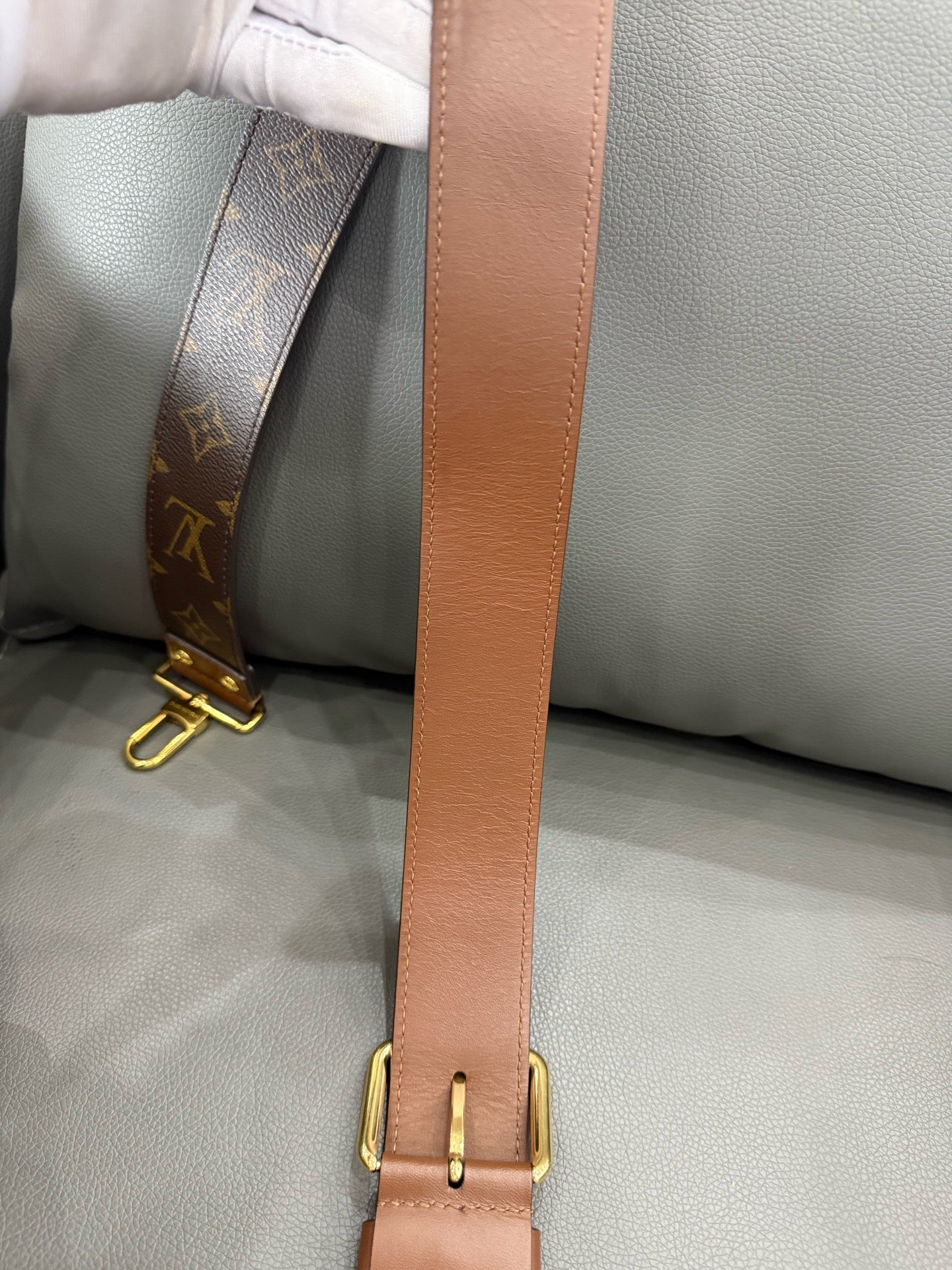 Louis Vuitton - Papillon Trunk - Monogram coated canvas with leather trim - Brown with tan leather and gold-tone hardware - (mini)