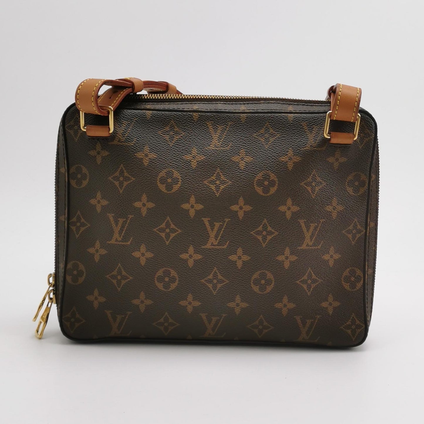 Louis Vuitton - Soft Trunk Crossbody Bag - Monogram coated canvas with Vachetta leather trim - Brown - (small)