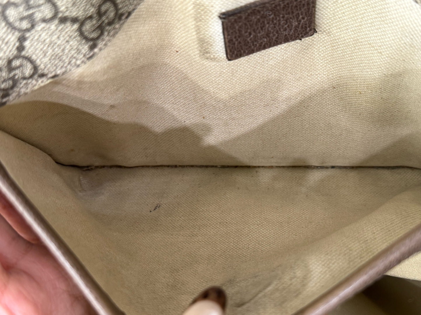 Gucci - GG Supreme Neo Vintage Tiger Head Belt Bag - GG Supreme canvas with leather trim - Beige - (small)