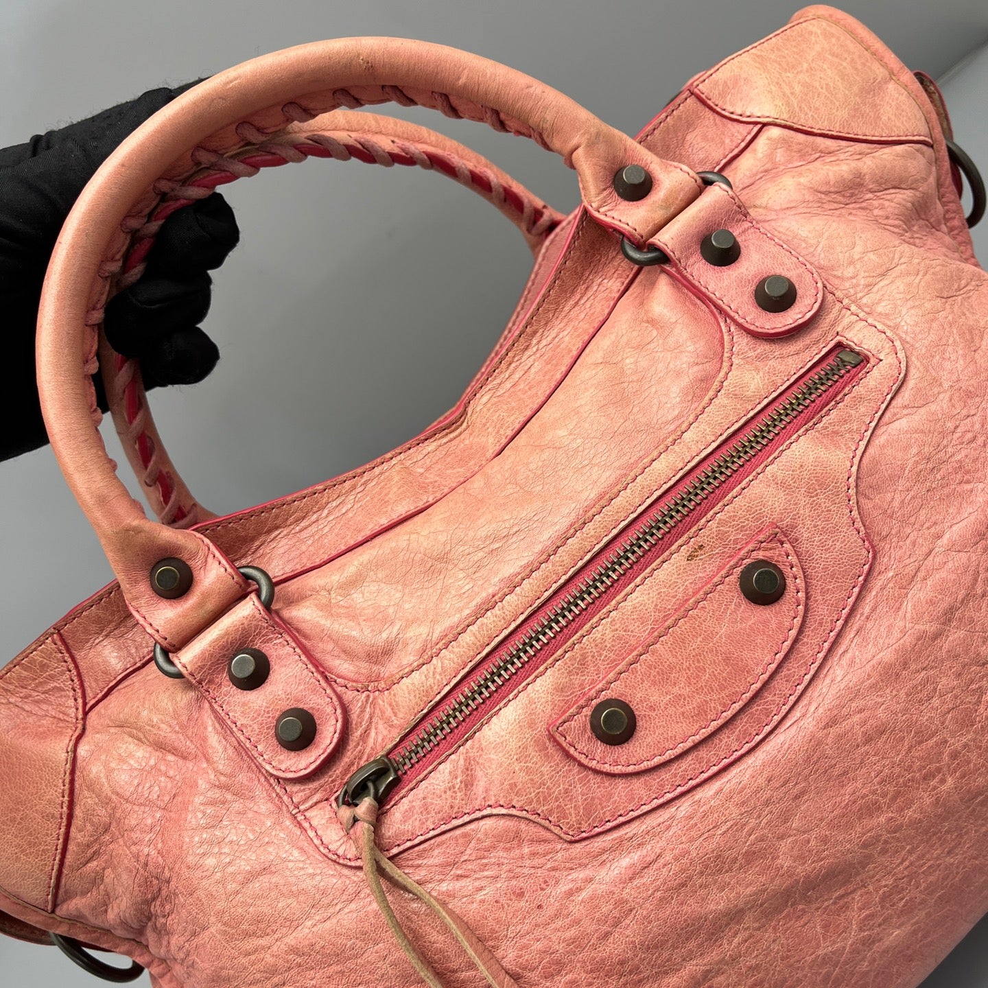 Balenciaga - City Bag - Leather - Pink - (medium)