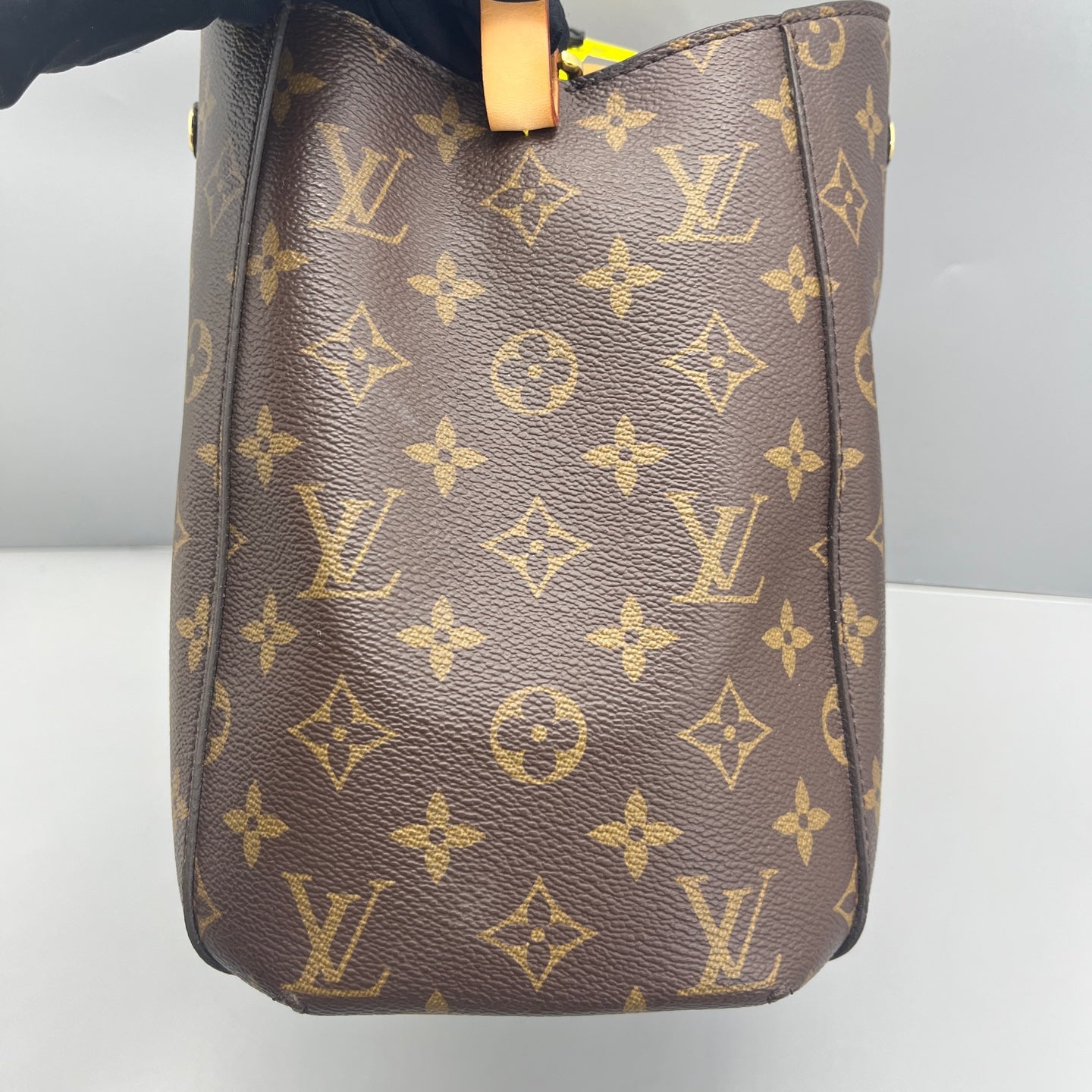 Louis Vuitton - Montaigne GM - Monogram coated canvas with Vachetta leather trim - Brown - (Large)