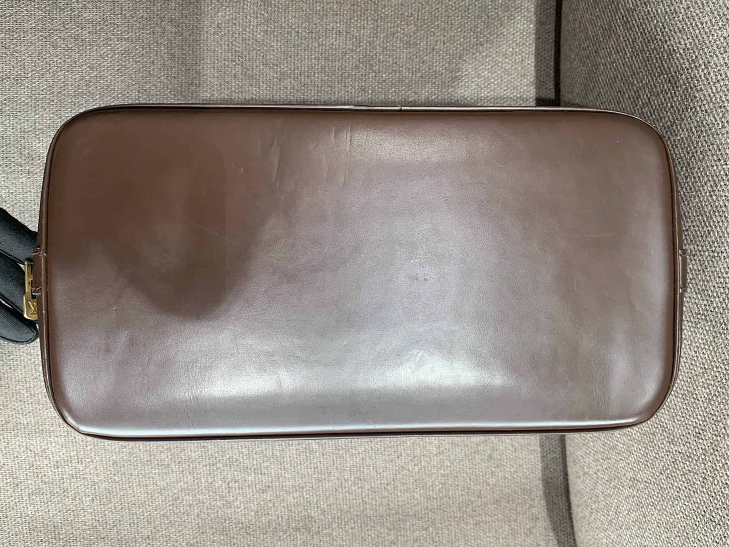 Louis Vuitton - Alma PM - Damier Ebene coated canvas with smooth leather trim - Brown - (Medium)