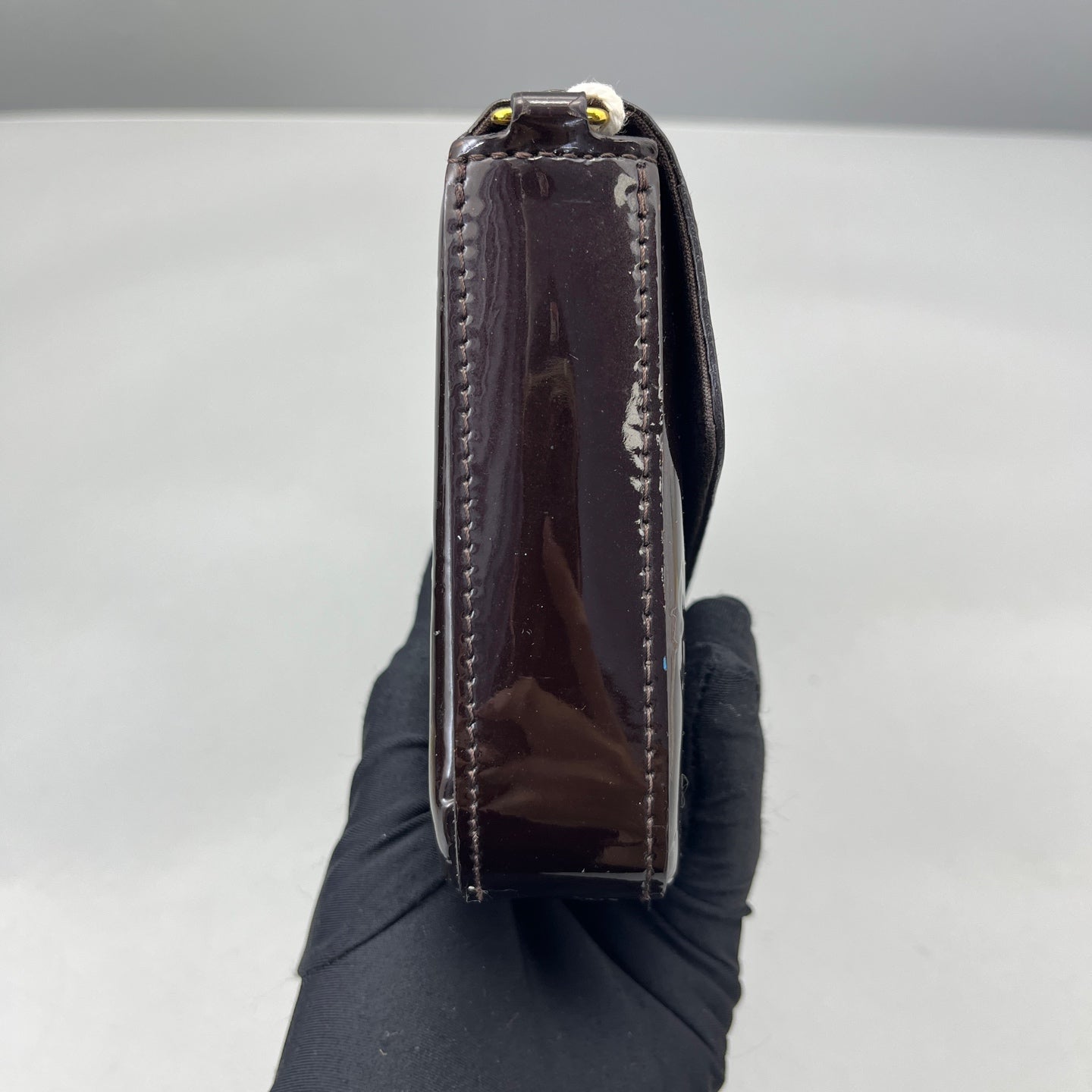 Louis Vuitton - Félicie Pochette - Monogram Vernis leather - Burgundy - (small)
