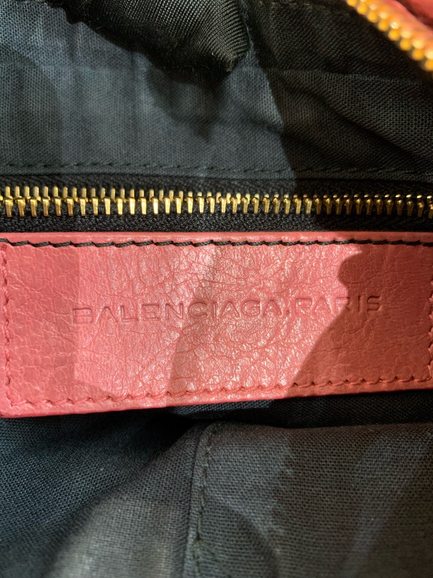 Balenciaga - City Mini - Distressed lambskin leather - Pink - (mini)