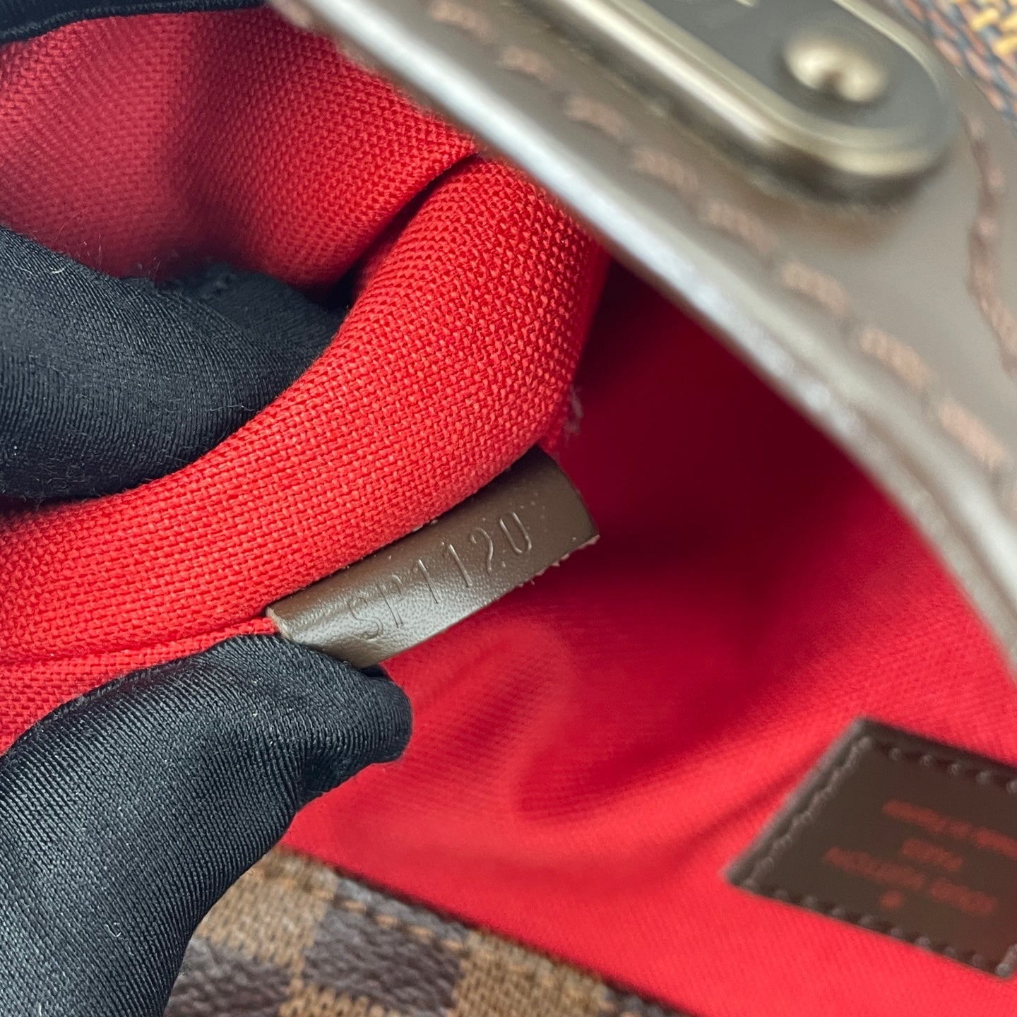 Louis Vuitton - Hobo Crossbody Bag - Damier Ebène coated canvas with leather trim - Brown - (medium)
