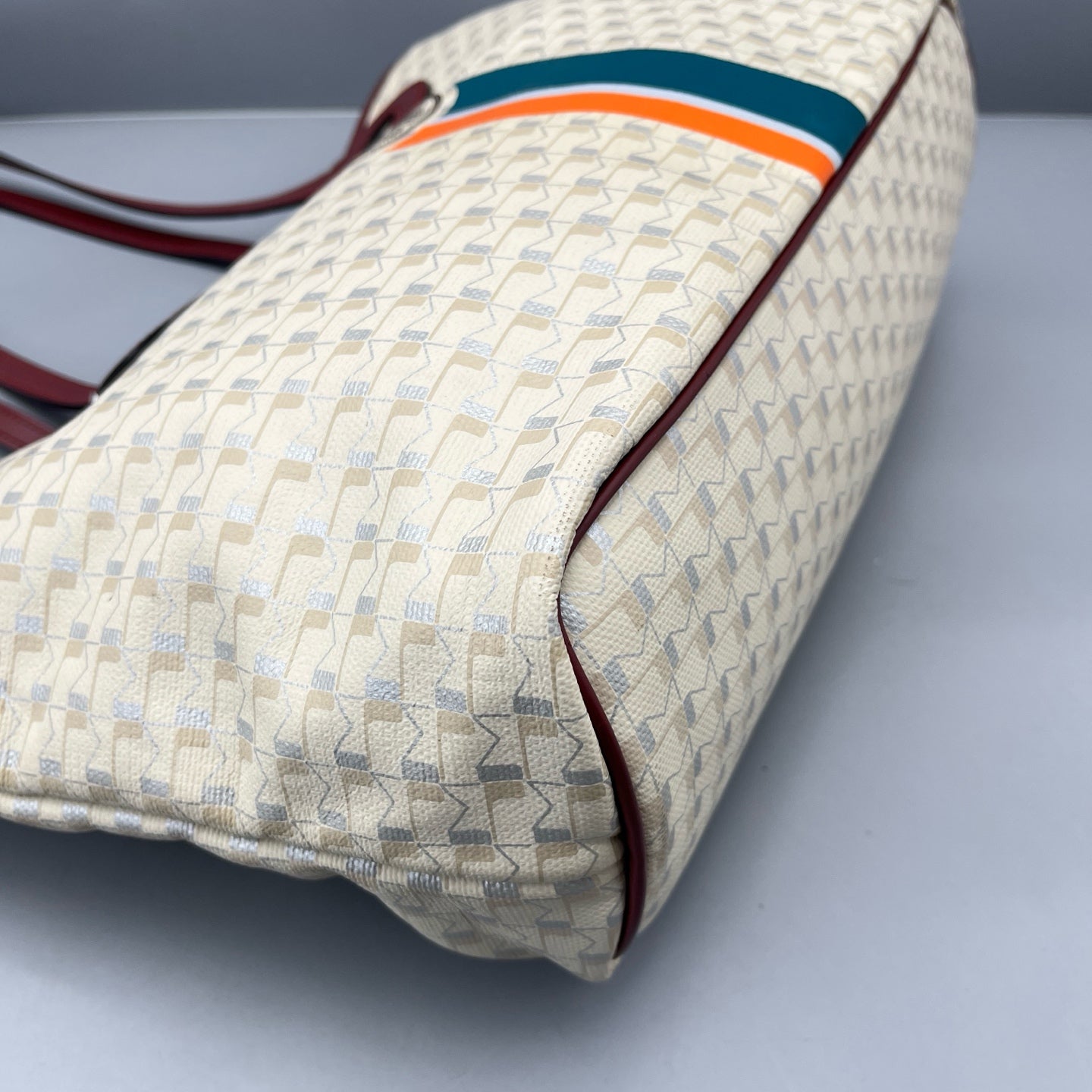 Moynat - Oh! Tote Bag - Coated Canvas with Leather Trim - Multicolour - (medium)