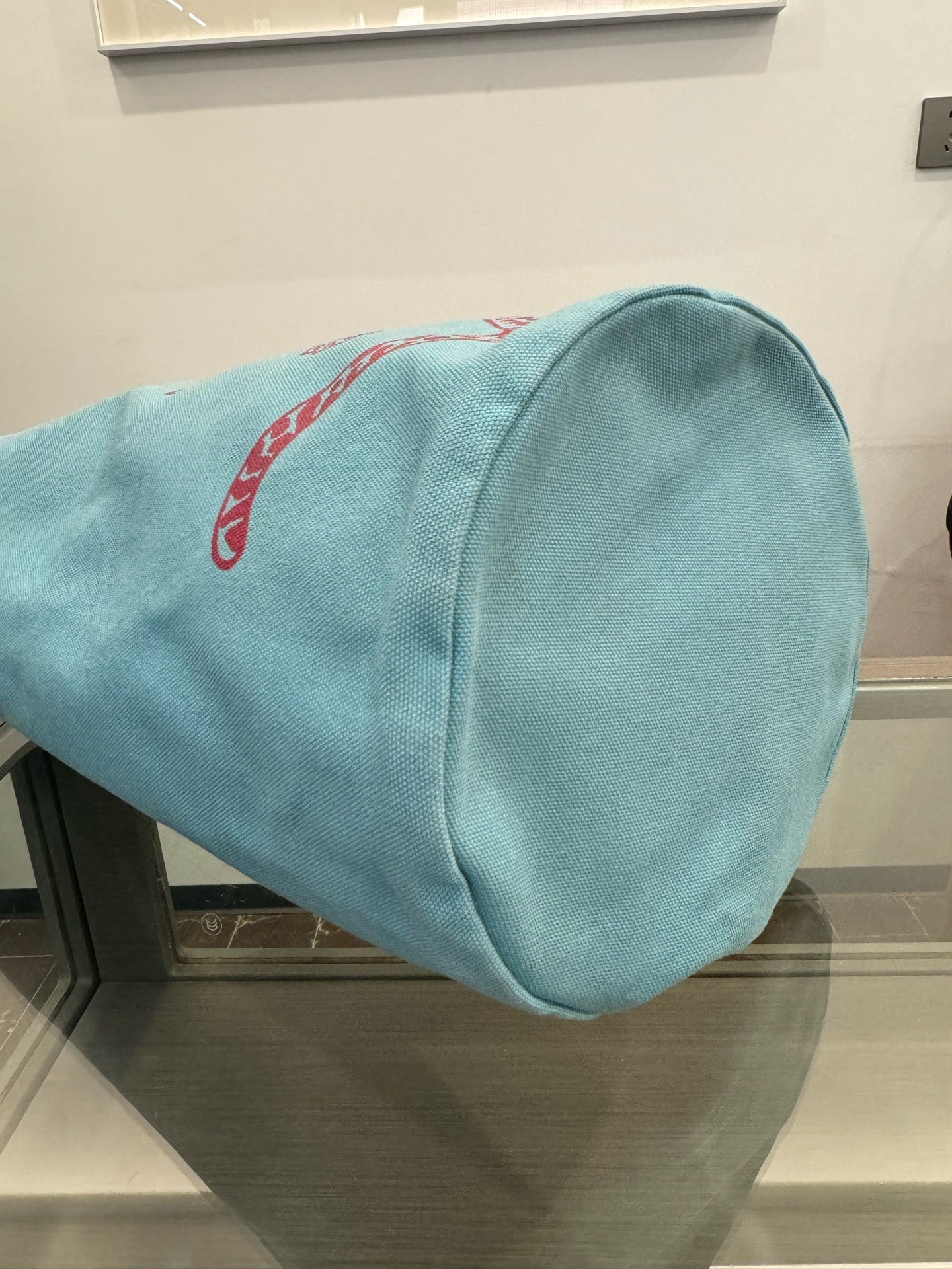 Hermès - Drawstring Bucket Backpack - Cotton - Blue - (medium)