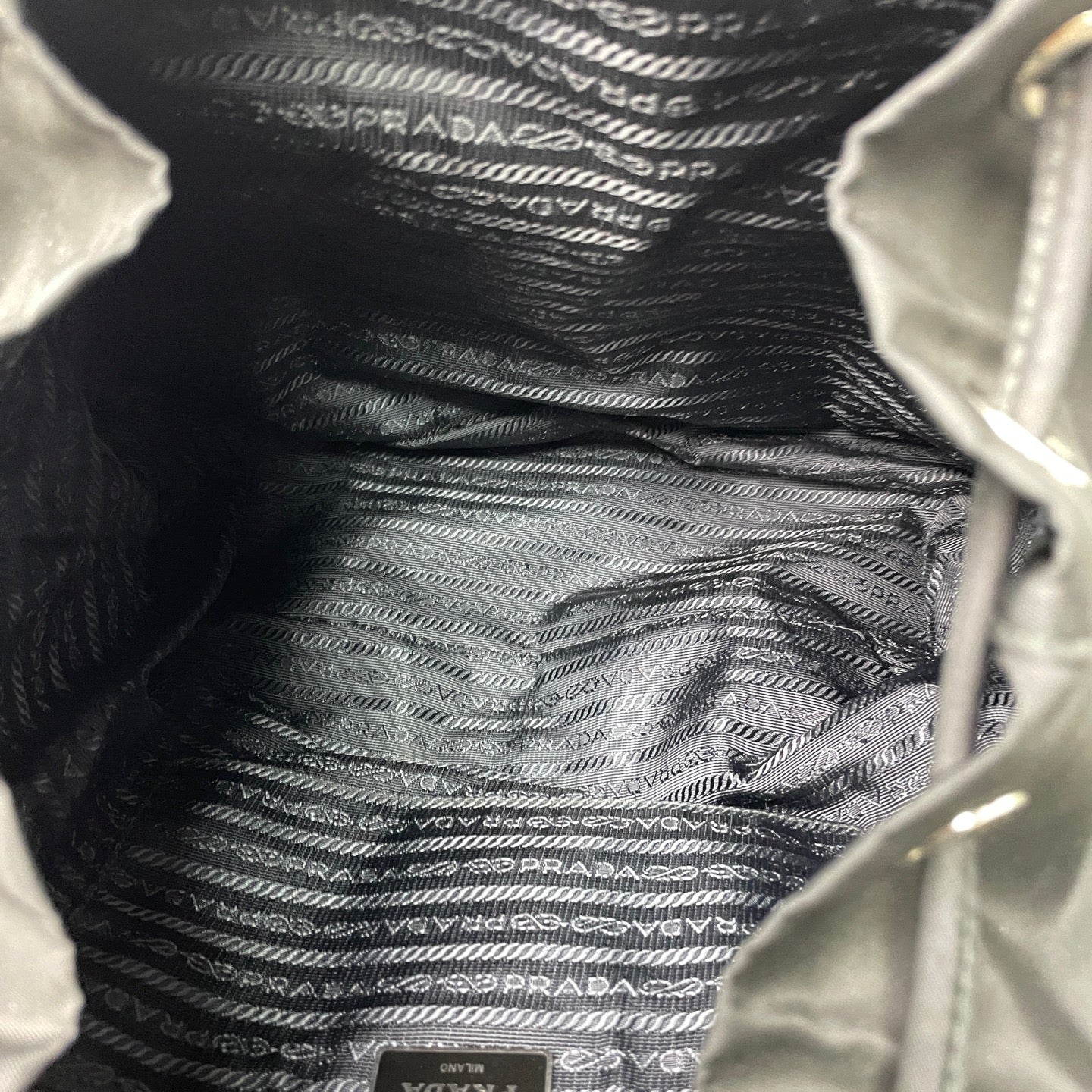 Prada - Tessuto Nylon Backpack - Polyamide - Black - (medium)