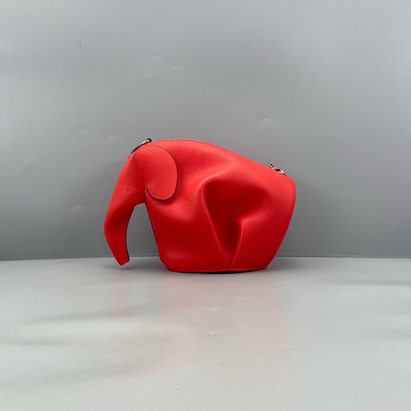 Loewe - Elephant Bag - Grained calfskin leather - Red - (mini)