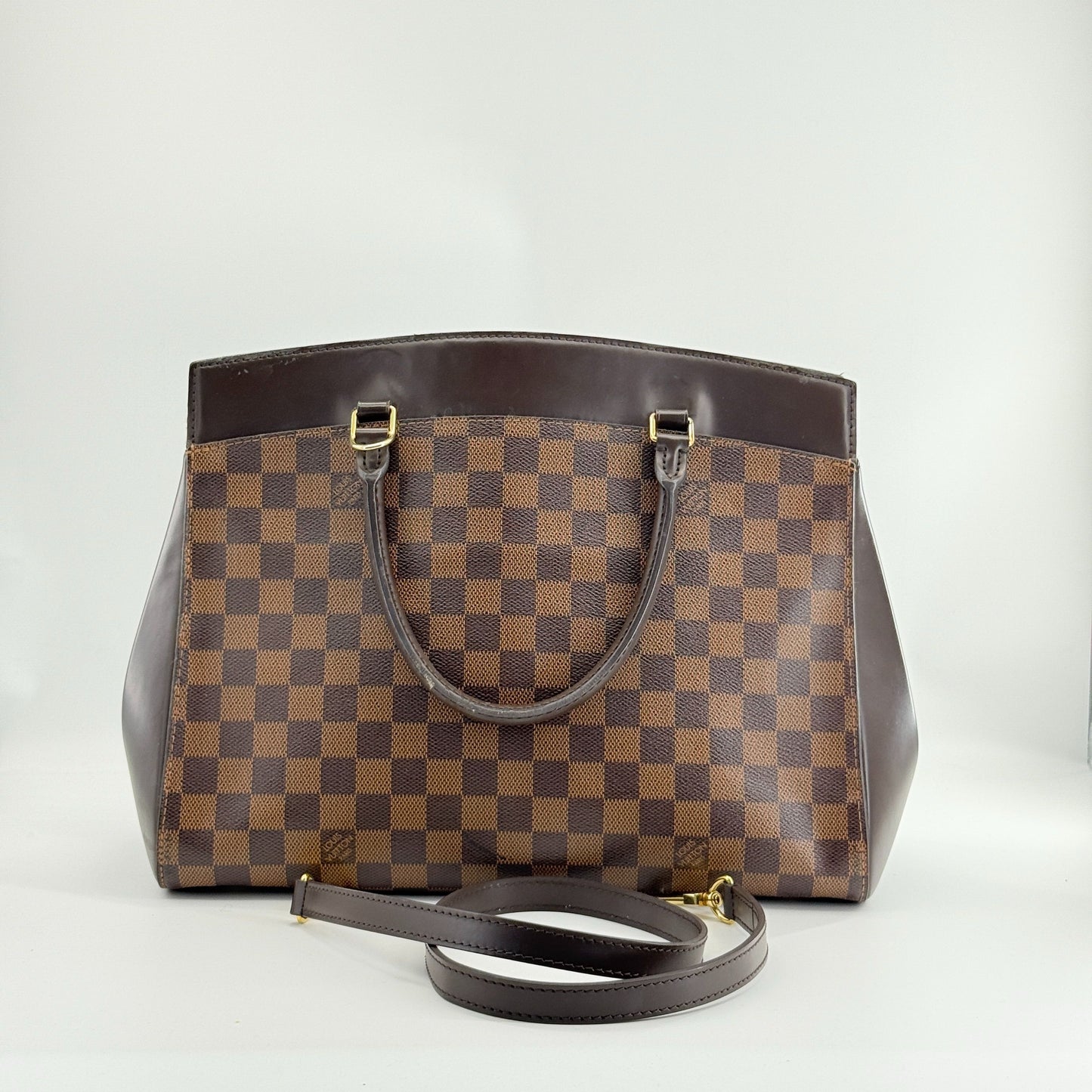 Louis Vuitton - Montaigne MM - Damier Ebene Canvas and Leather - Brown - (medium)