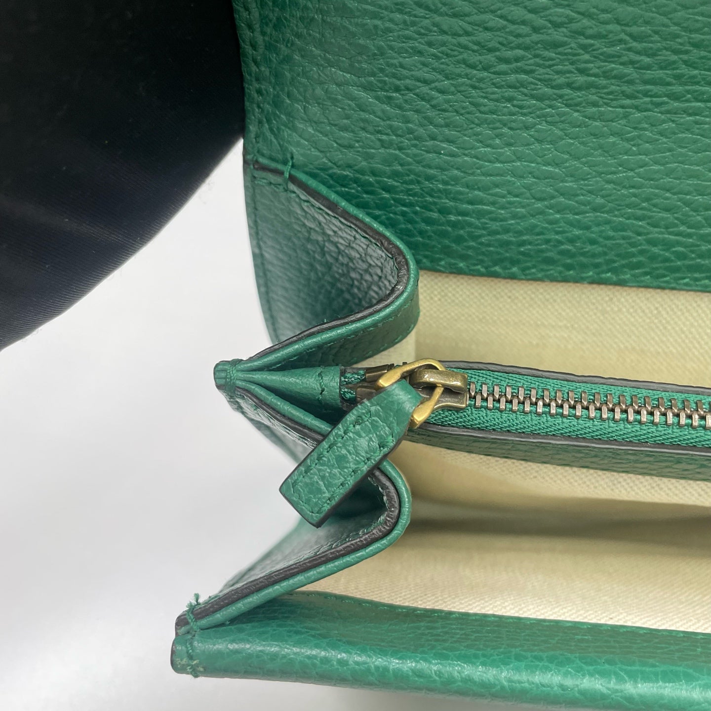 Gucci - Dionysus Shoulder Bag - Grained leather - Green - (medium)
