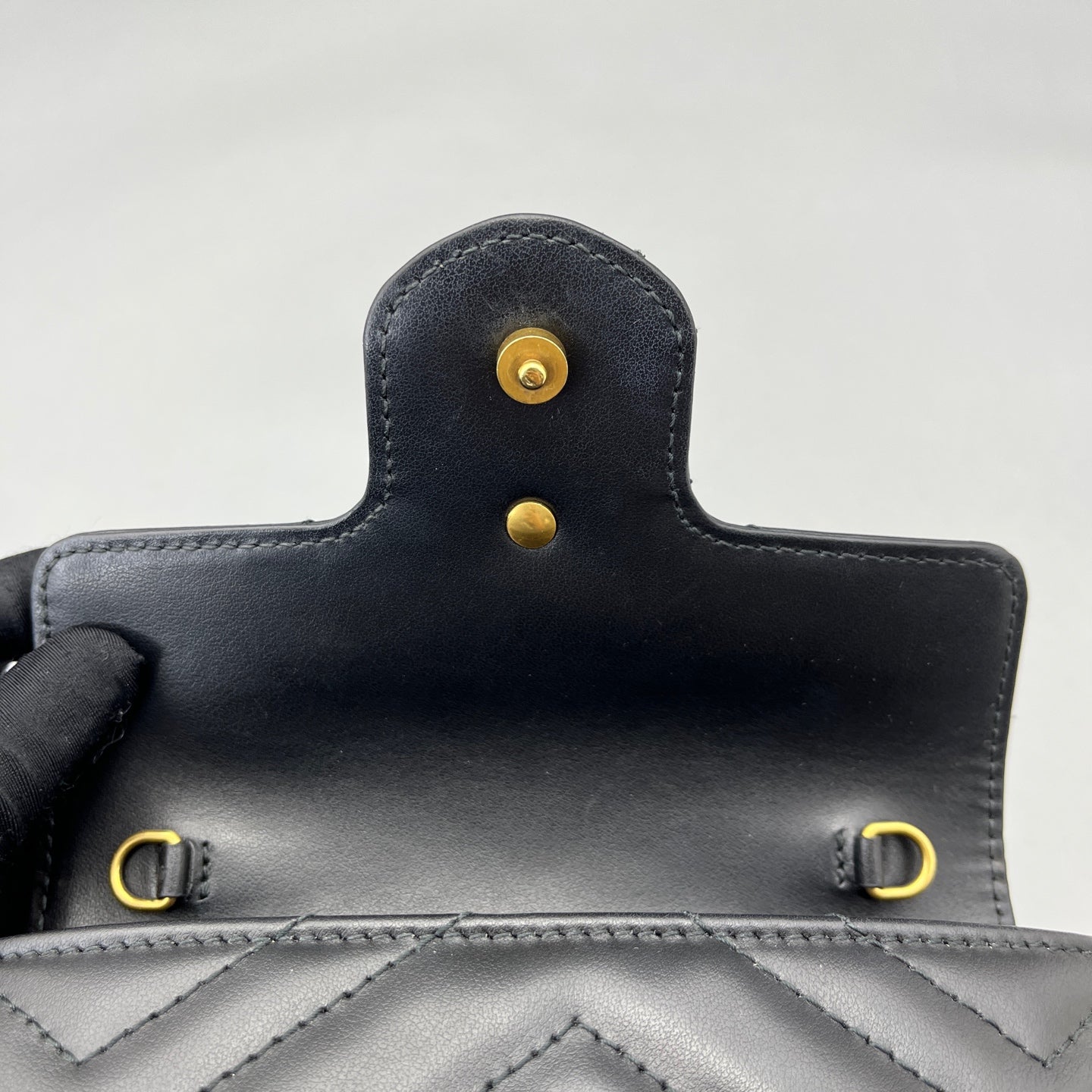 Gucci - Marmont Super Mini - Leather - Black - (mini)