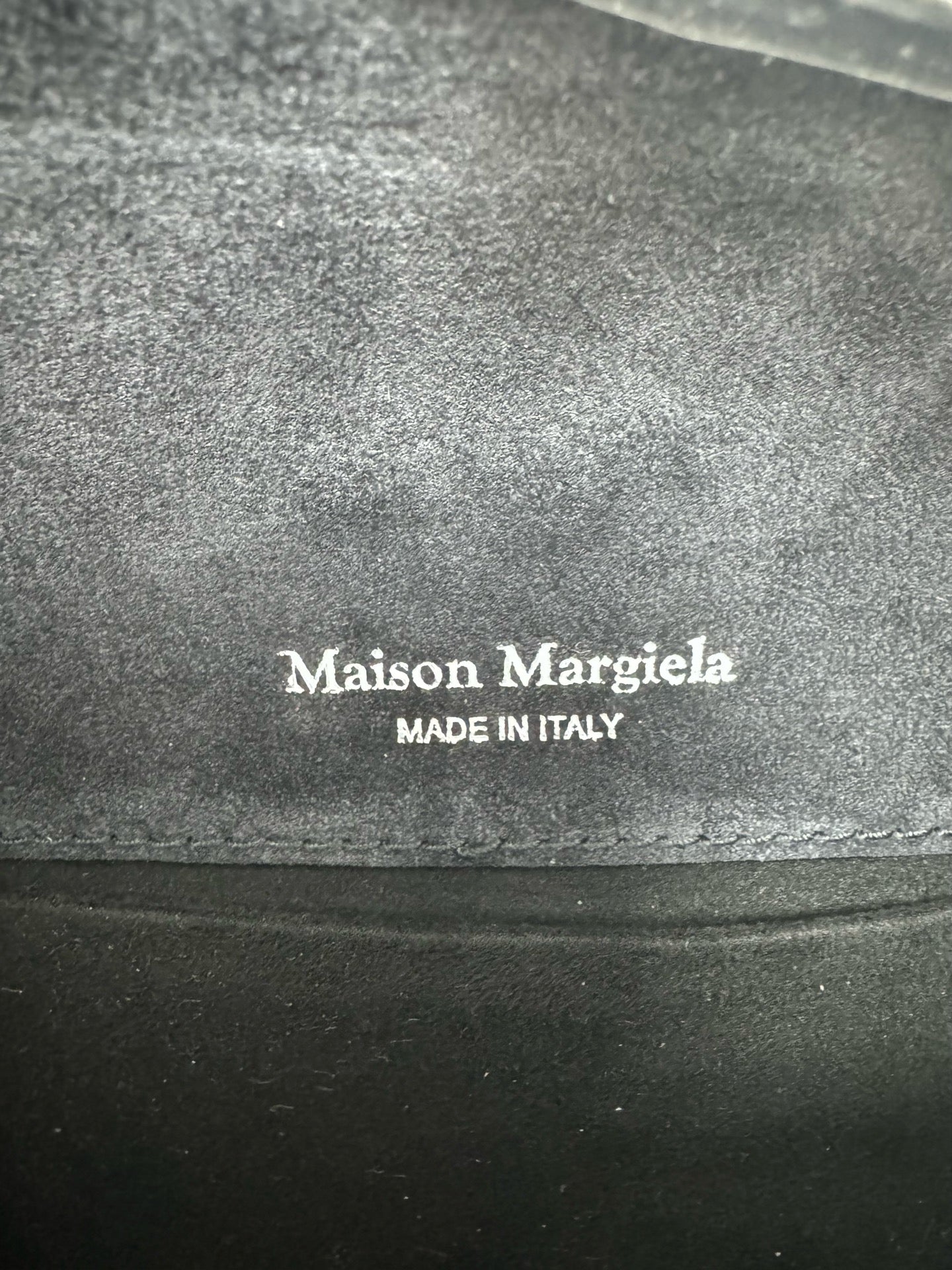 Maison Margiela - Numeric Label Flap Bag - Leather - Black - (Small)