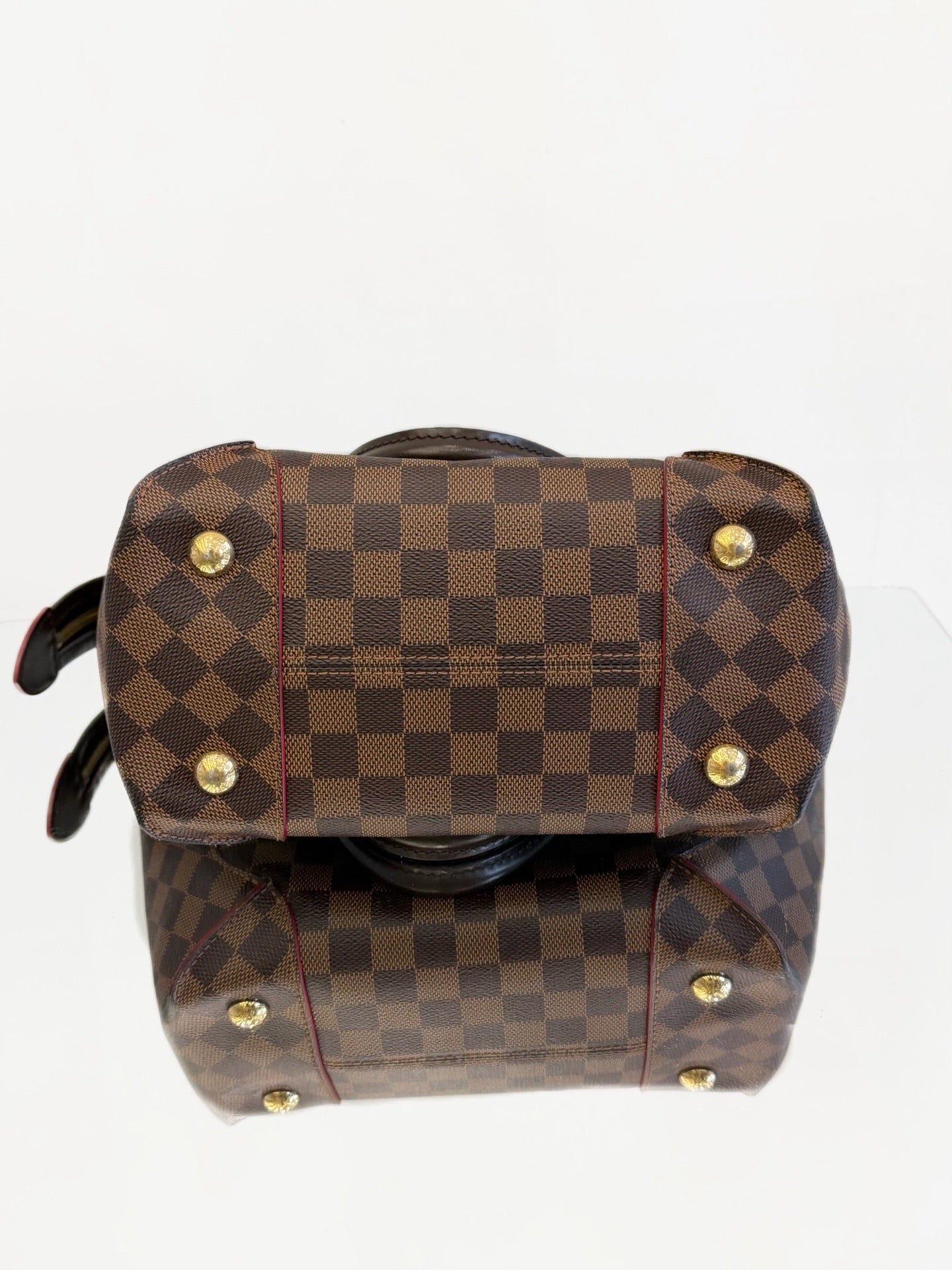 Louis Vuitton - Pallas BB - Damier Ebene coated canvas with leather trim - Brown - (mini)