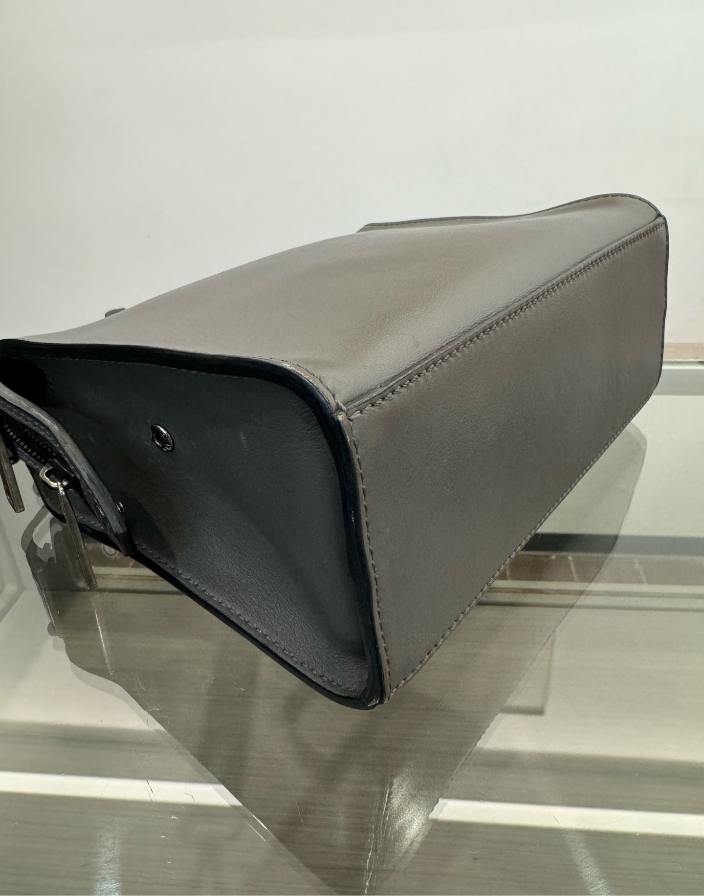 Fendi - Lui Messenger Bag - Leather - Grey - (mini)