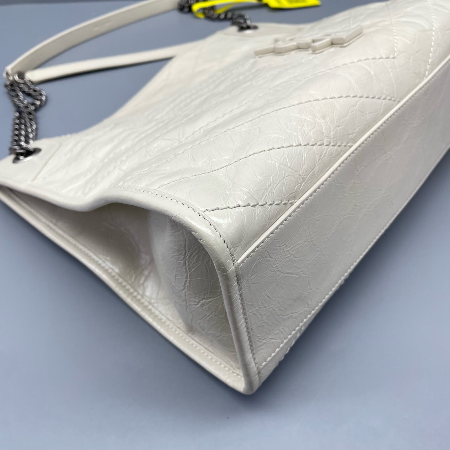 Saint Laurent - Niki Small Tote - Leather - White - (small)