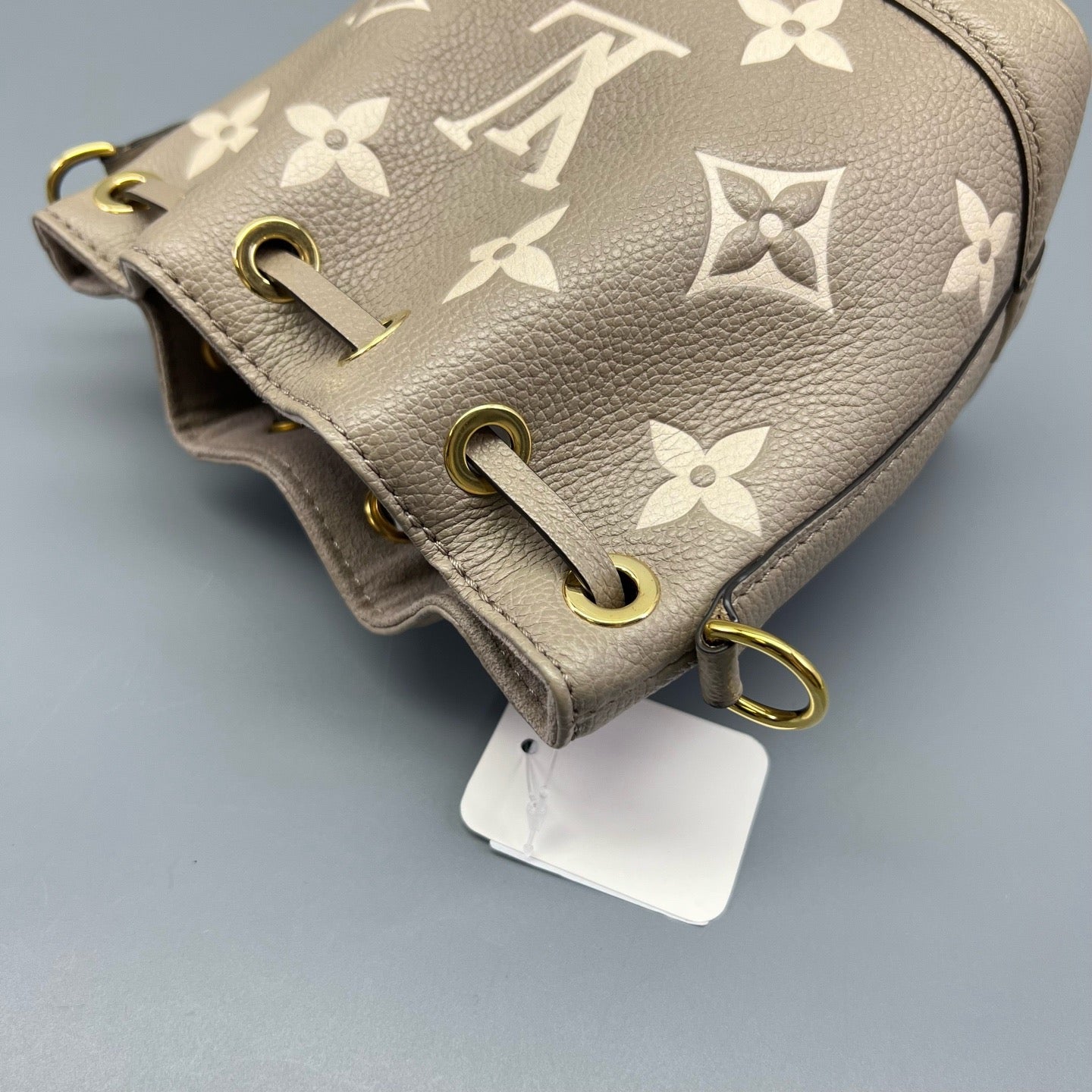 Louis Vuitton - Nano Noé - Monogram Empreinte leather - Grey - (mini)