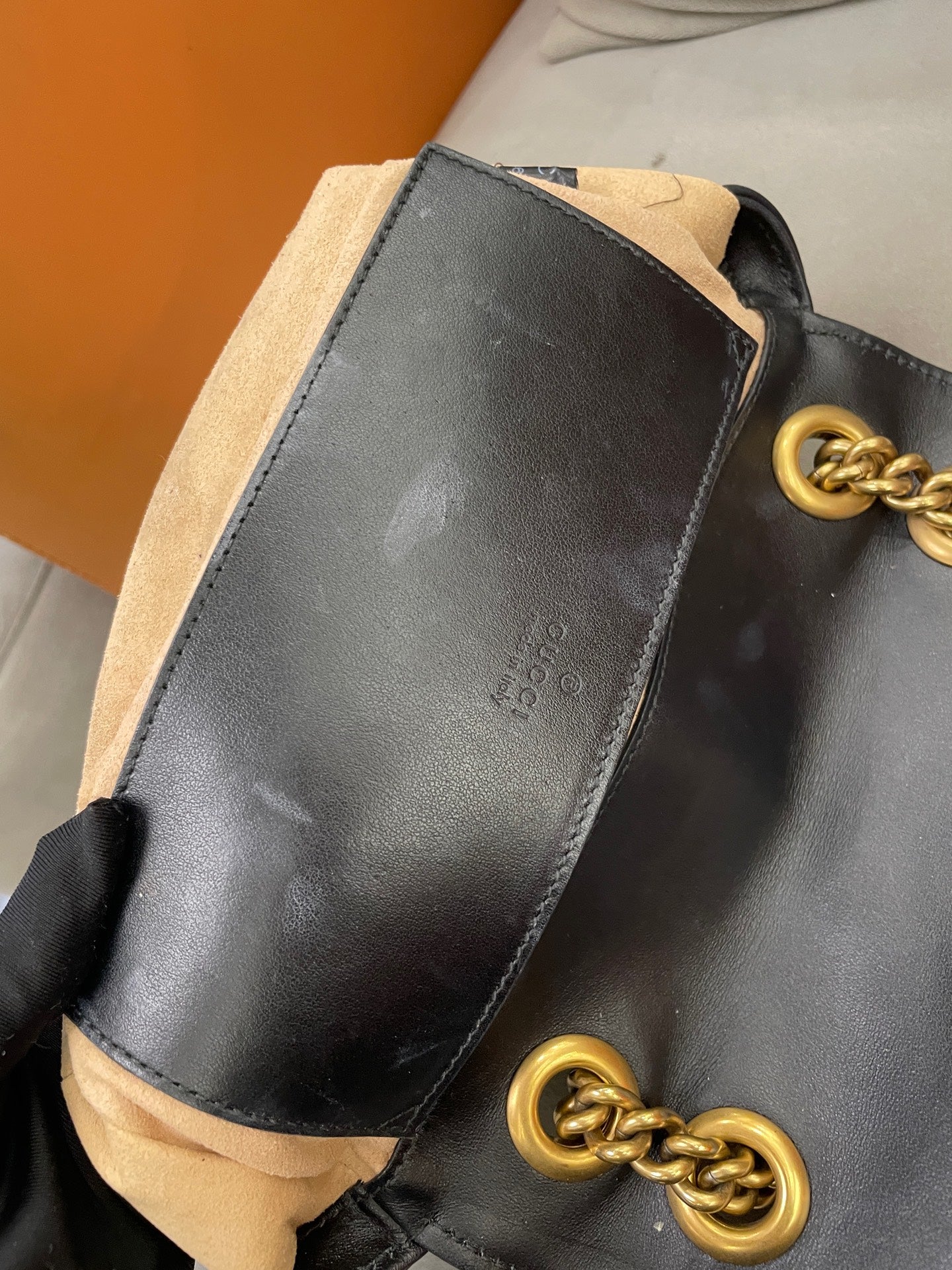 Gucci - GG Marmont Matelassé Mini Shoulder Bag - Leather - Black with Gold-Tone Hardware - (mini)