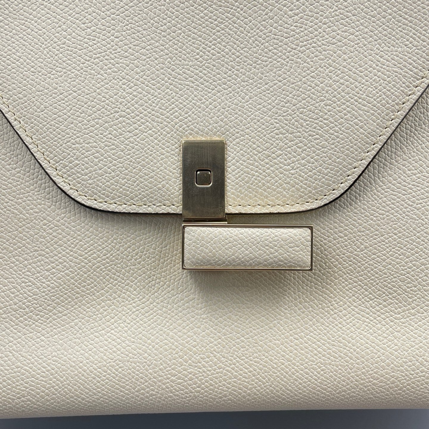 Valextra - Iside - Grained calfskin leather - White - (medium)