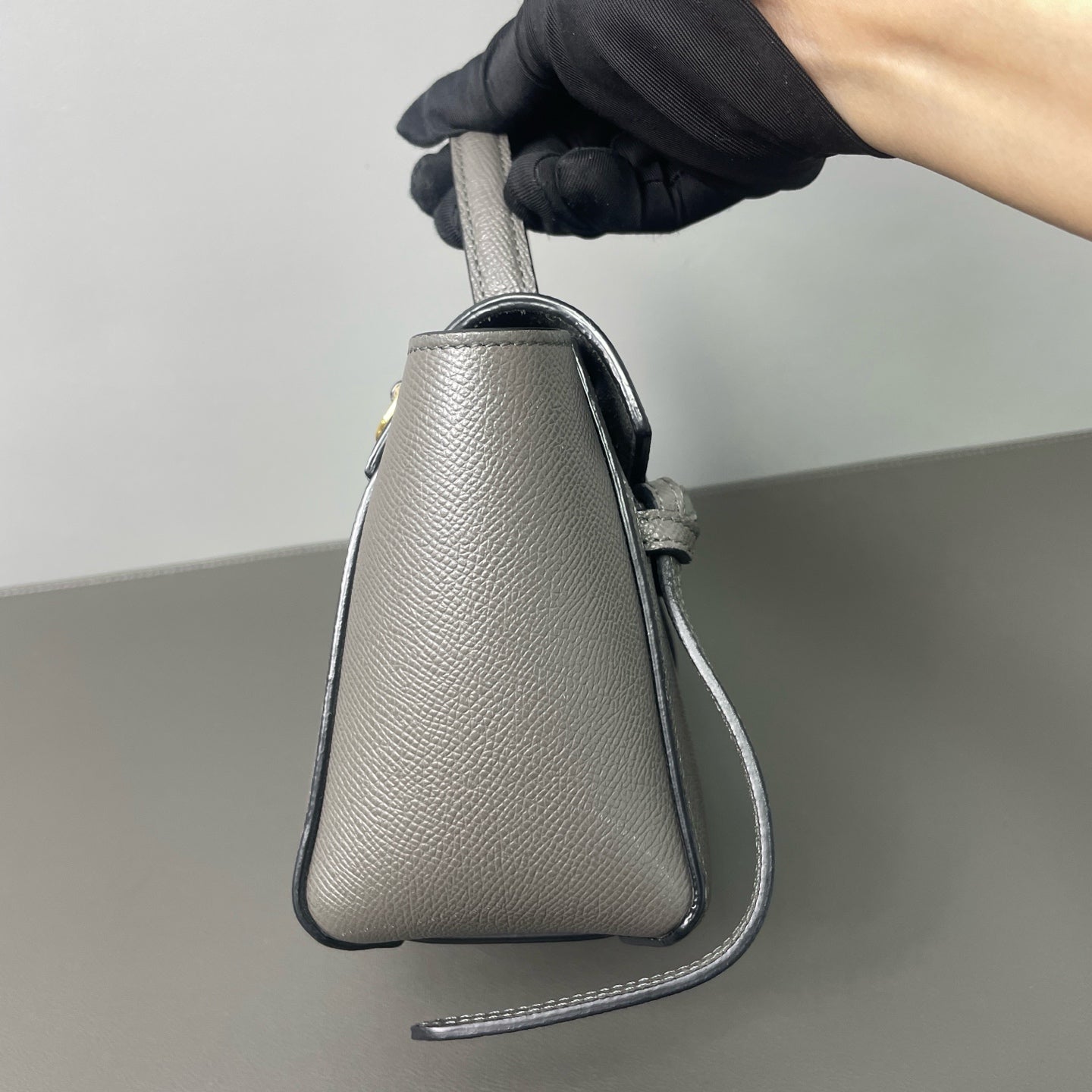 Celine - Pico Belt Bag - Leather - Grey - (mini)