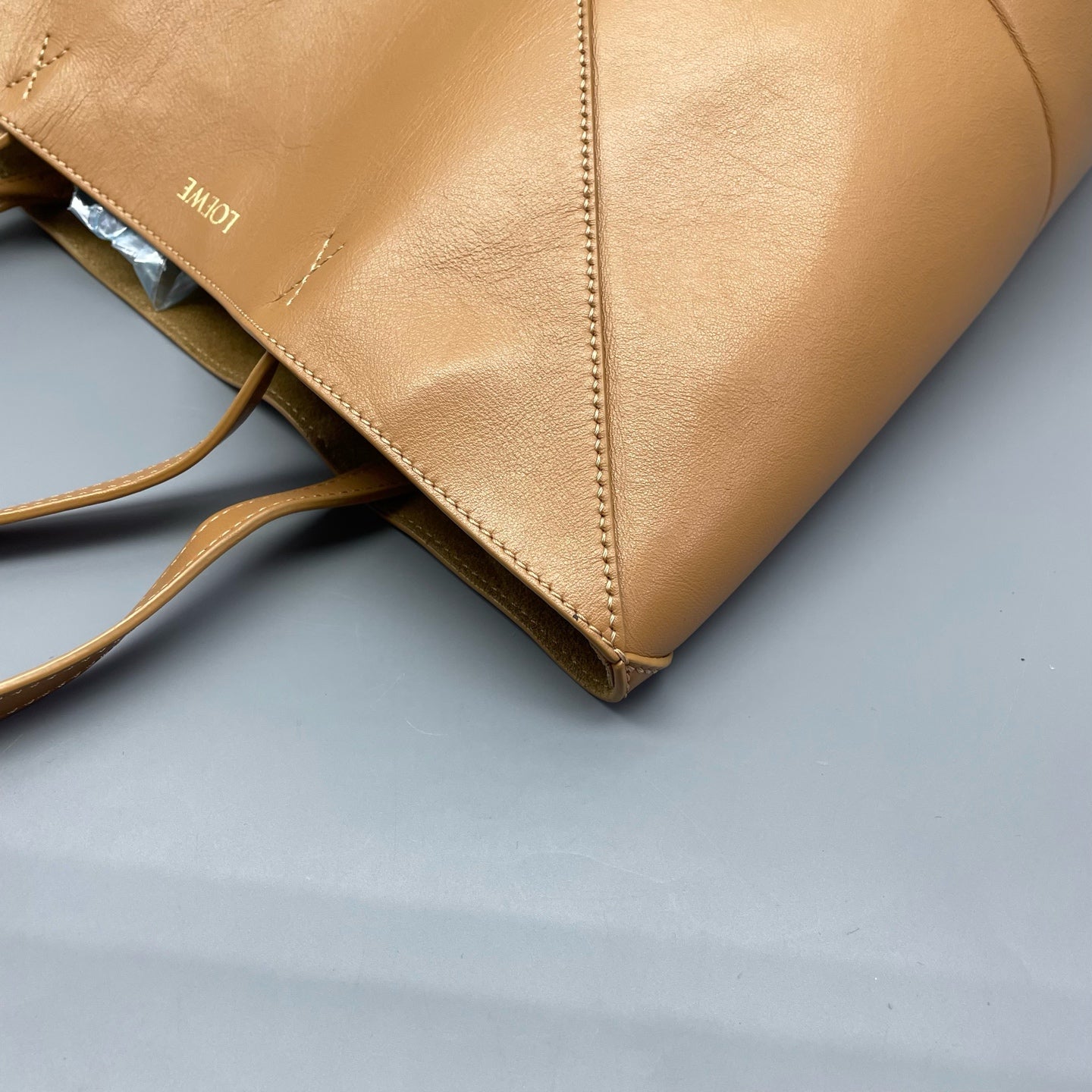 LOEWE - Geometric Tote Bag - Leather - Beige - (Medium)