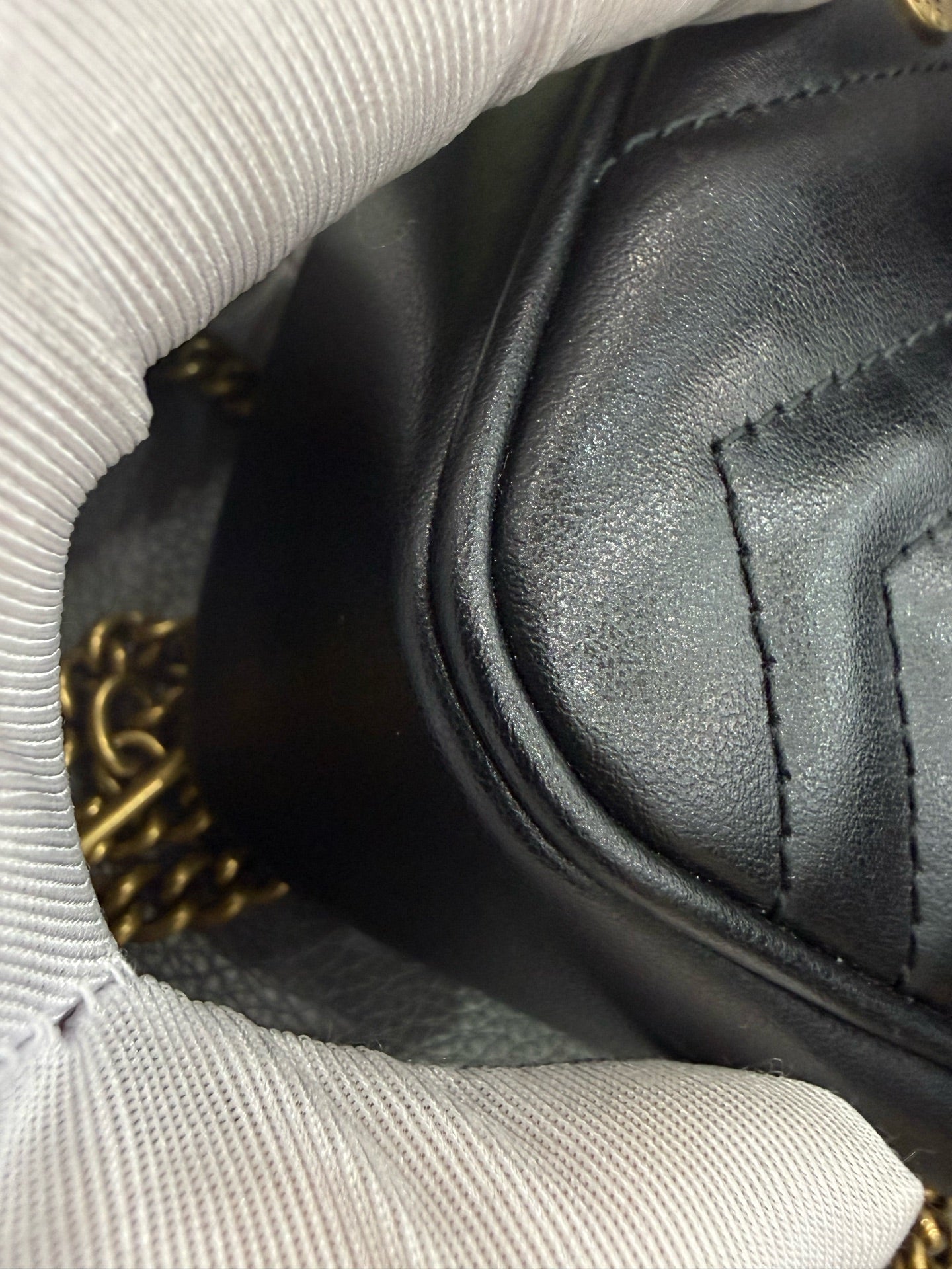 Gucci - Marmont Super Mini - Leather - Black - (mini)