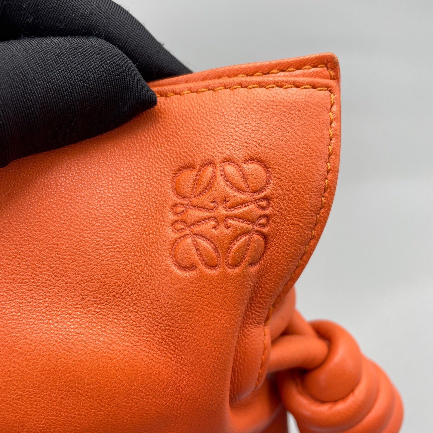 Loewe - Flamenco Pouch Small - Leather - Orange - (Small)