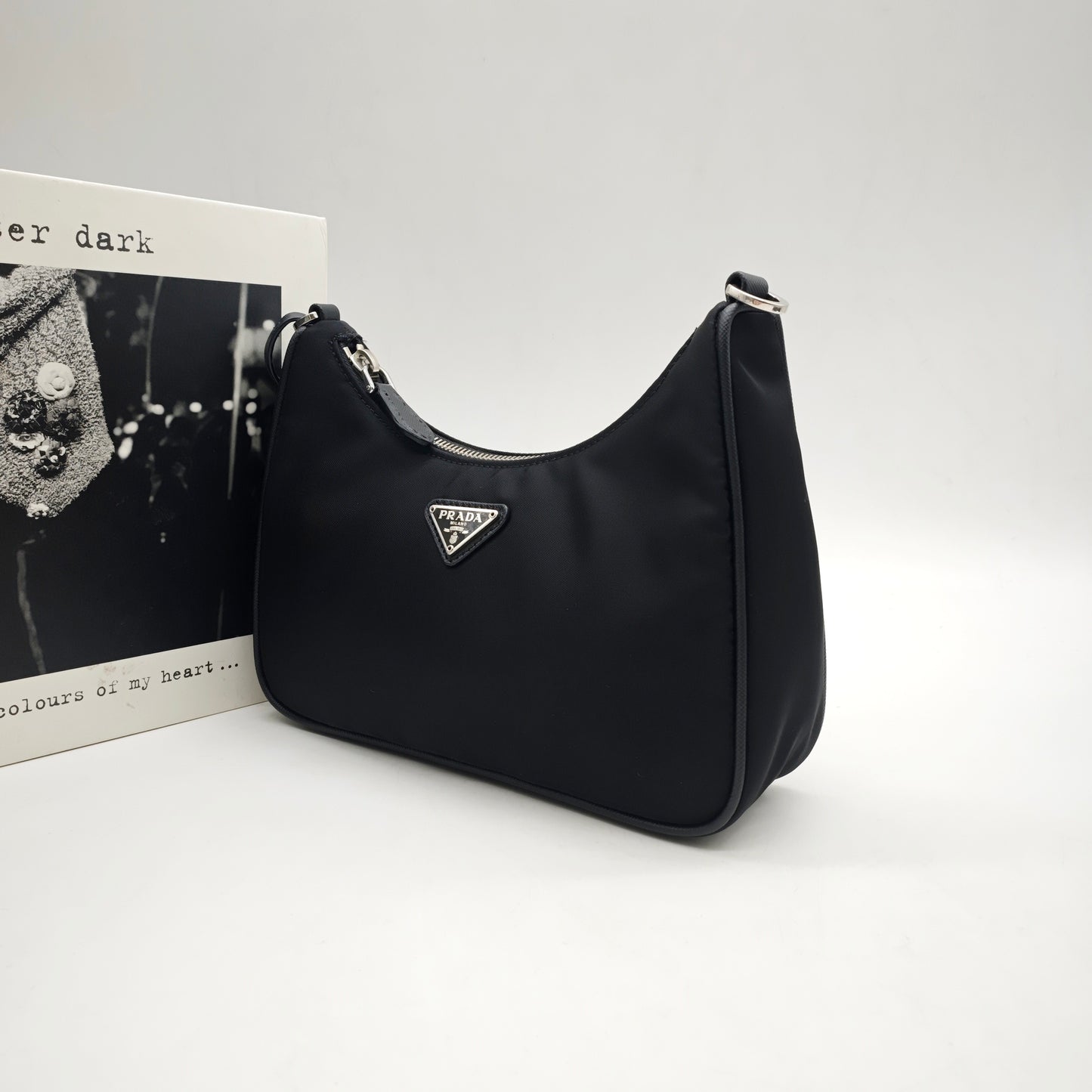 Prada - Re-Edition 2005 Hobo - Re-Nylon (Polyamide) and Saffiano leather trim - Black - (Small)