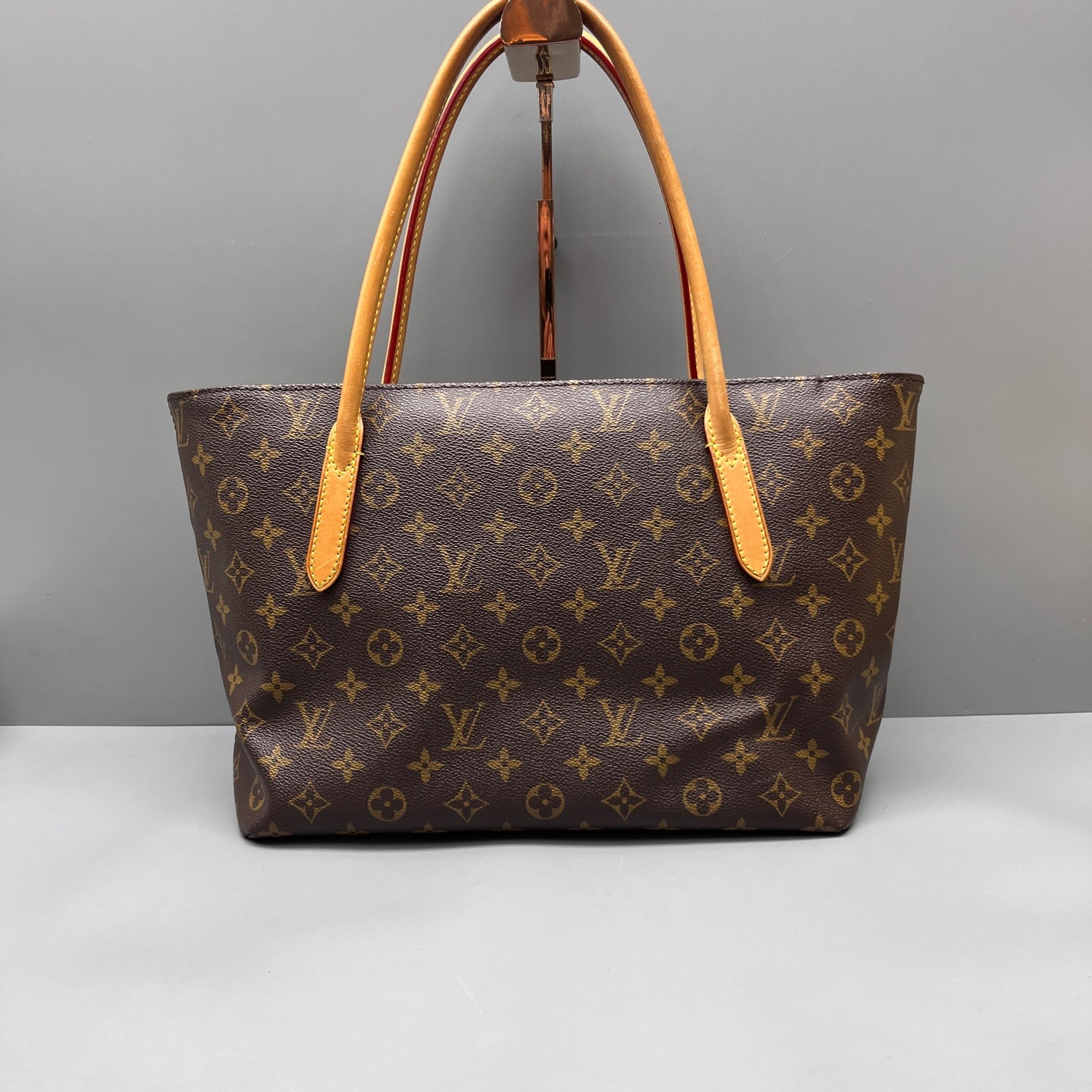 Louis Vuitton - Raspail Tote - Monogram coated canvas with Vachetta leather trim - Brown - (Medium)