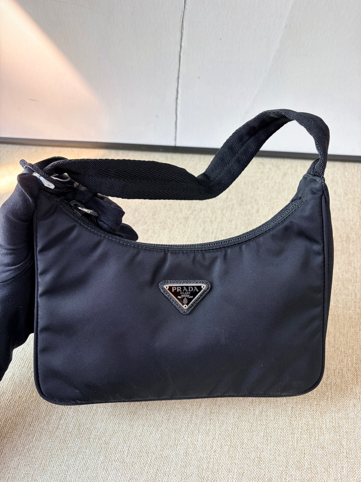 Prada - Re-Edition 2000 Nylon Mini Bag - Nylon - Black - (Mini)