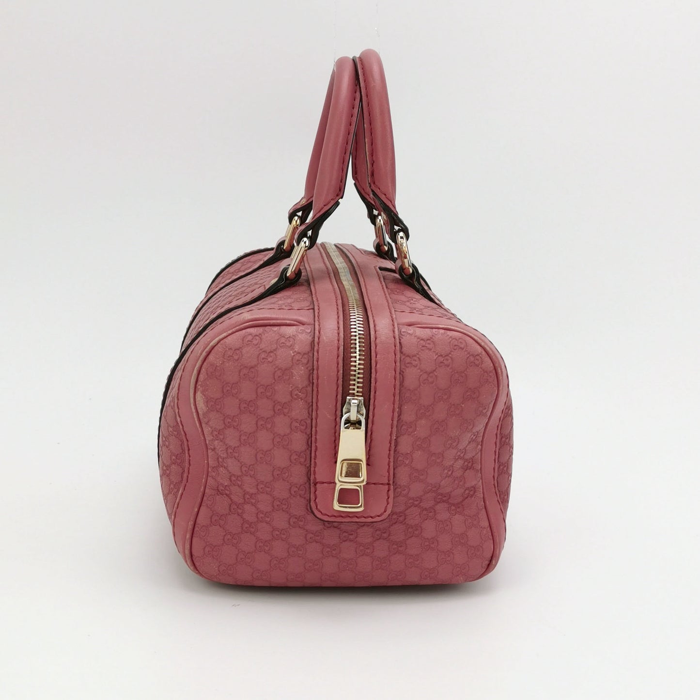 Gucci - Microguccissima Boston Bag - Leather - Purple - (small)
