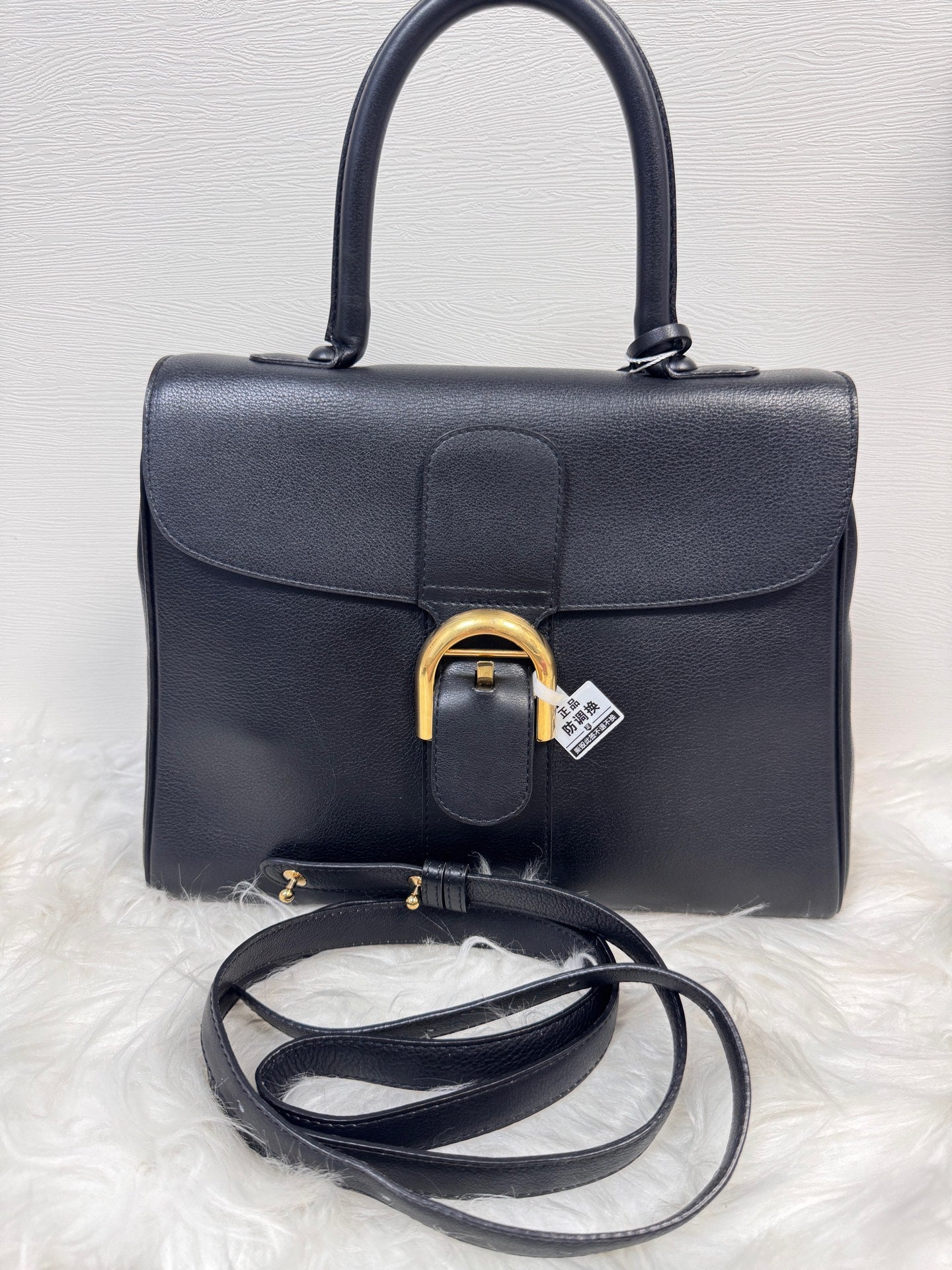 Delvaux - Brilliant - Cowhide leather - Black - (medium)