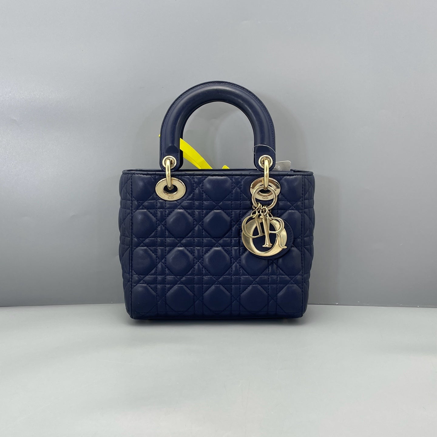 Dior - Lady Dior - Leather - Blue - (mini)
