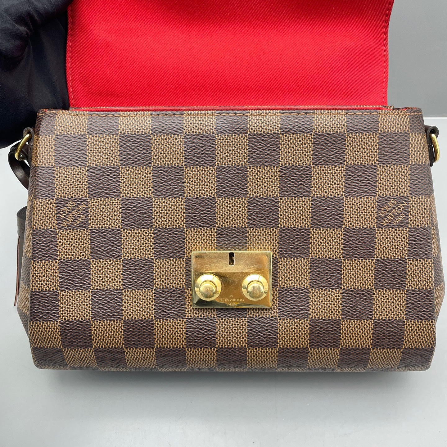 Louis Vuitton - Pochette Metis - Damier Ebene coated canvas with leather trim - Brown - (small)