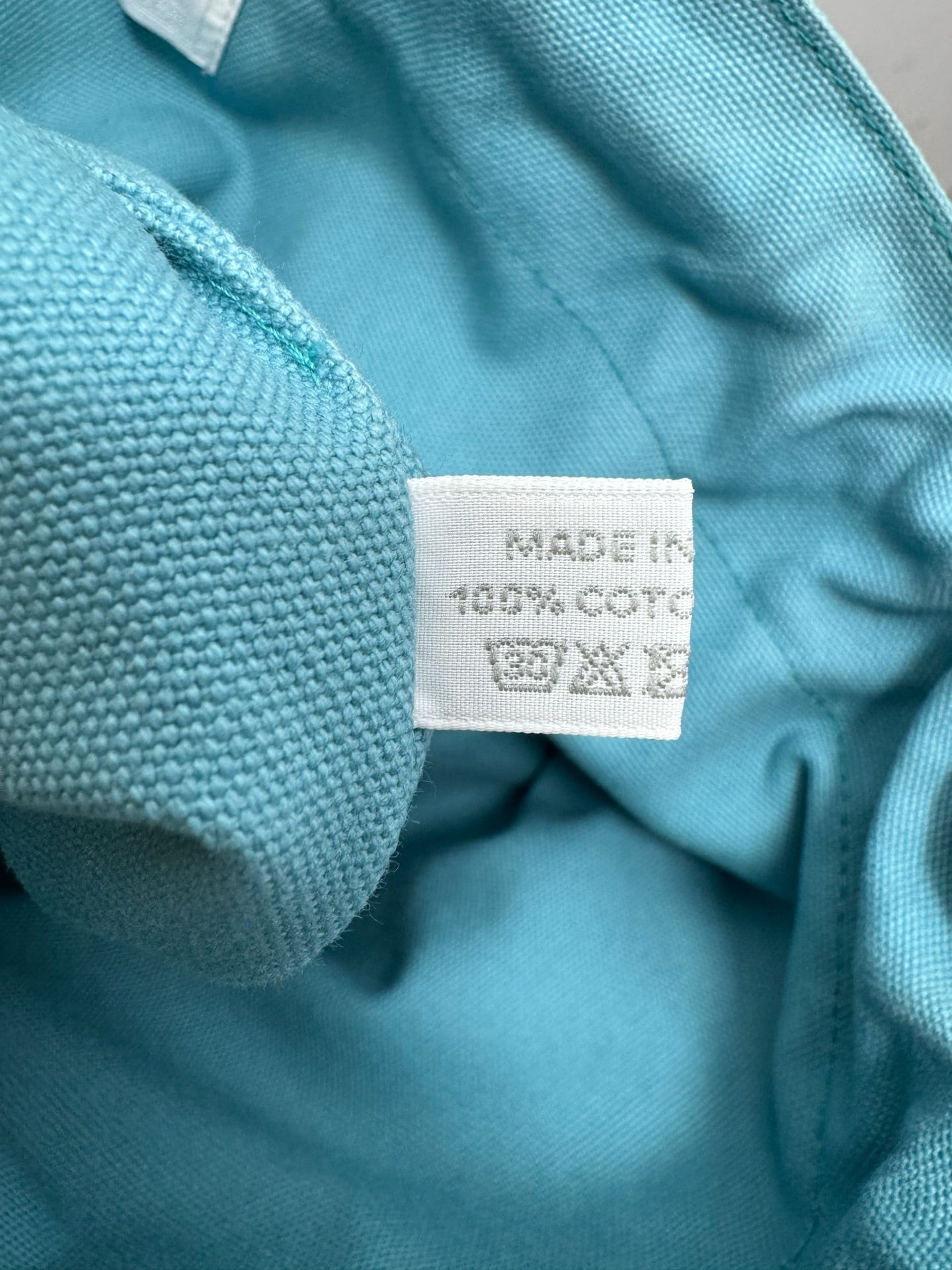 Hermès - Drawstring Bucket Backpack - Cotton - Blue - (medium)