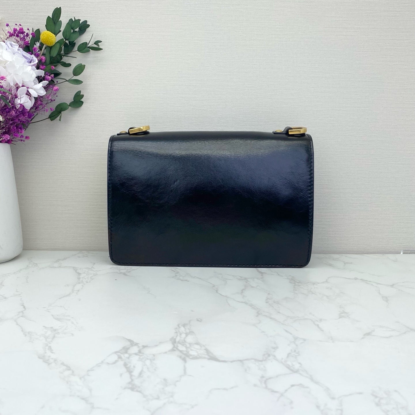 Dior - J'ADior - Oiled wax leather - Black - (Medium)