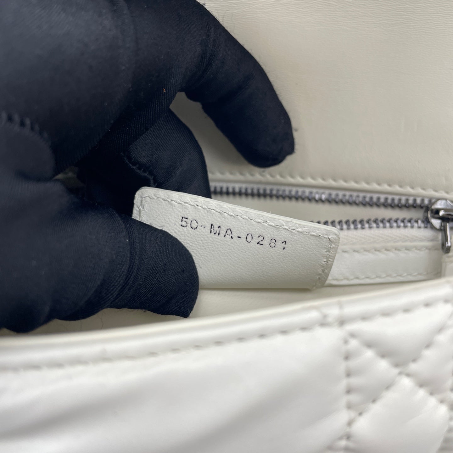 Dior - Caro - Leather - White - (mini)