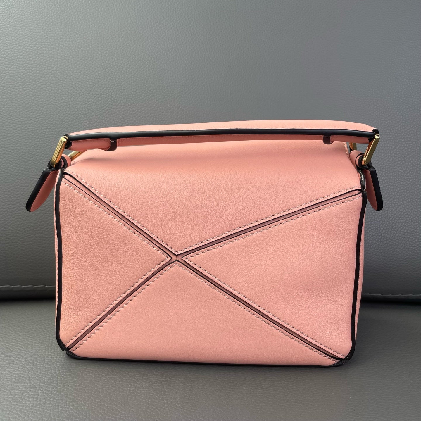 Loewe - Puzzle Mini - Leather - Pink - (mini)
