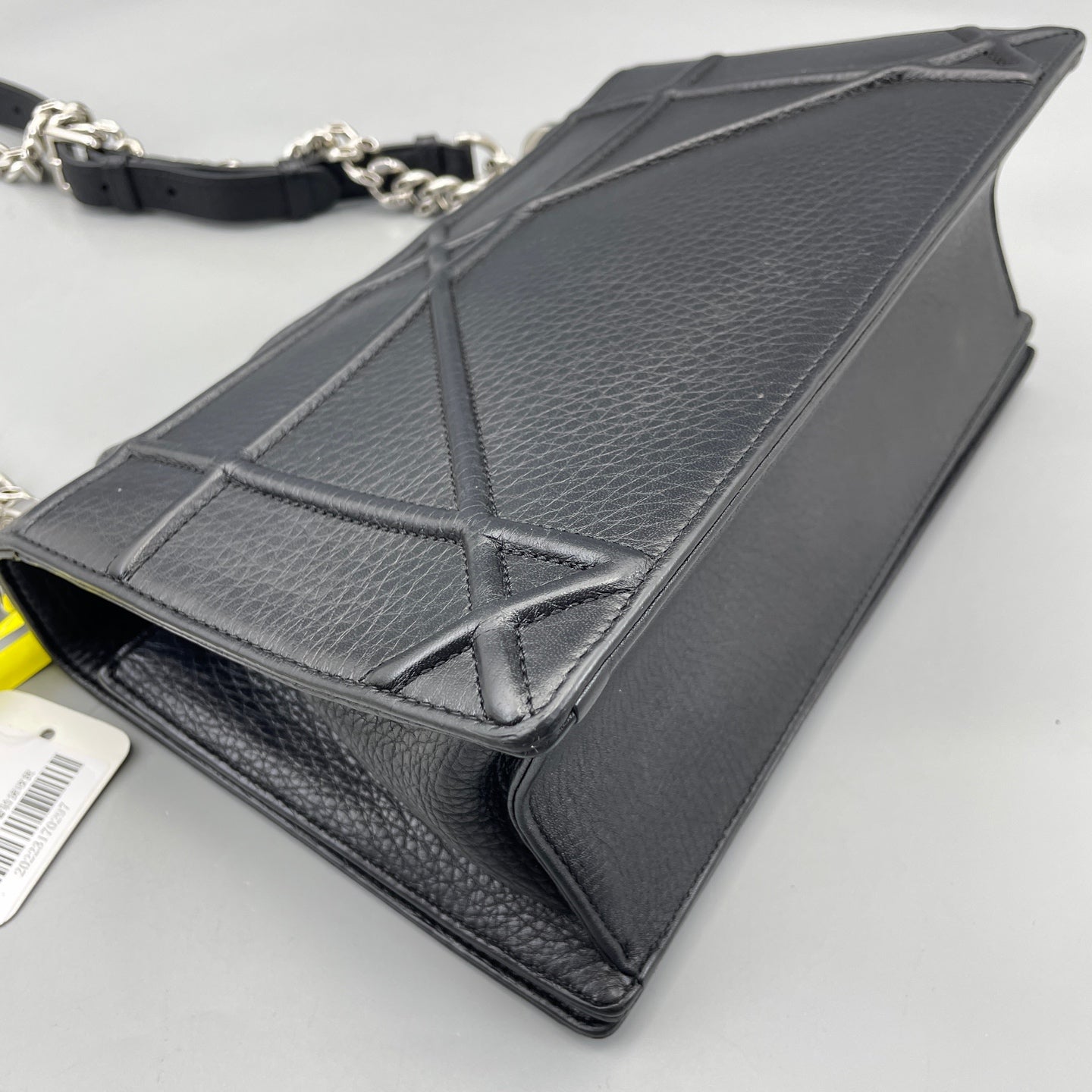 Dior - Diorama Shield Bag - Grained calfskin leather - Black - (medium)