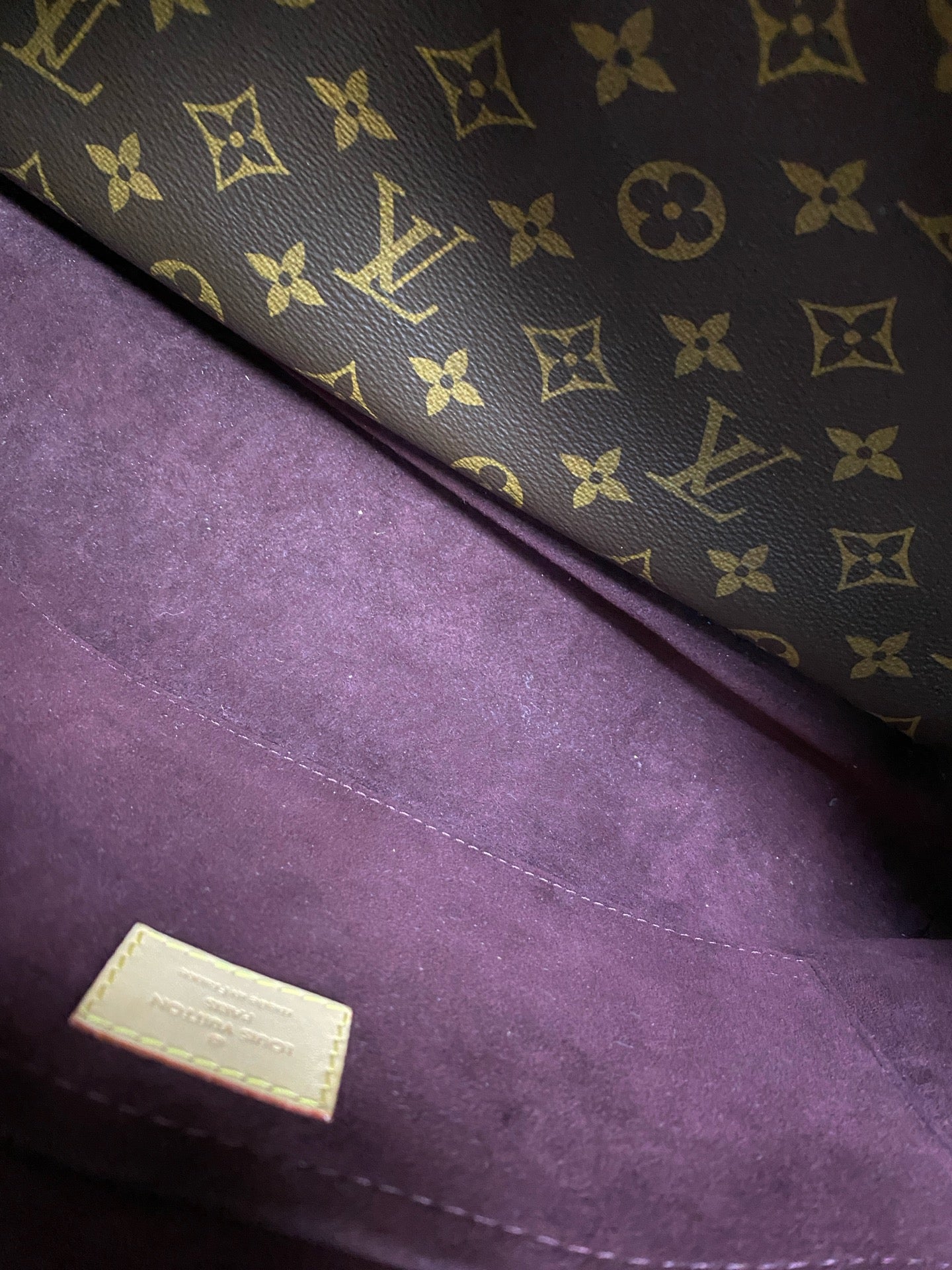 Louis Vuitton - Montaigne GM - Monogram coated canvas with Vachetta leather trim and microfiber lining - Brown - (Large)