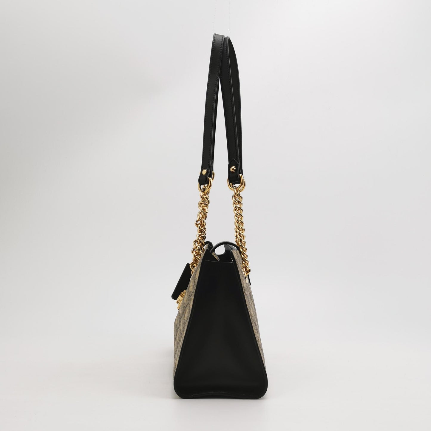 Gucci - Padlock GG Supreme Bee Shoulder Bag - GG Supreme coated canvas with leather trim - Multicolour - (Medium)