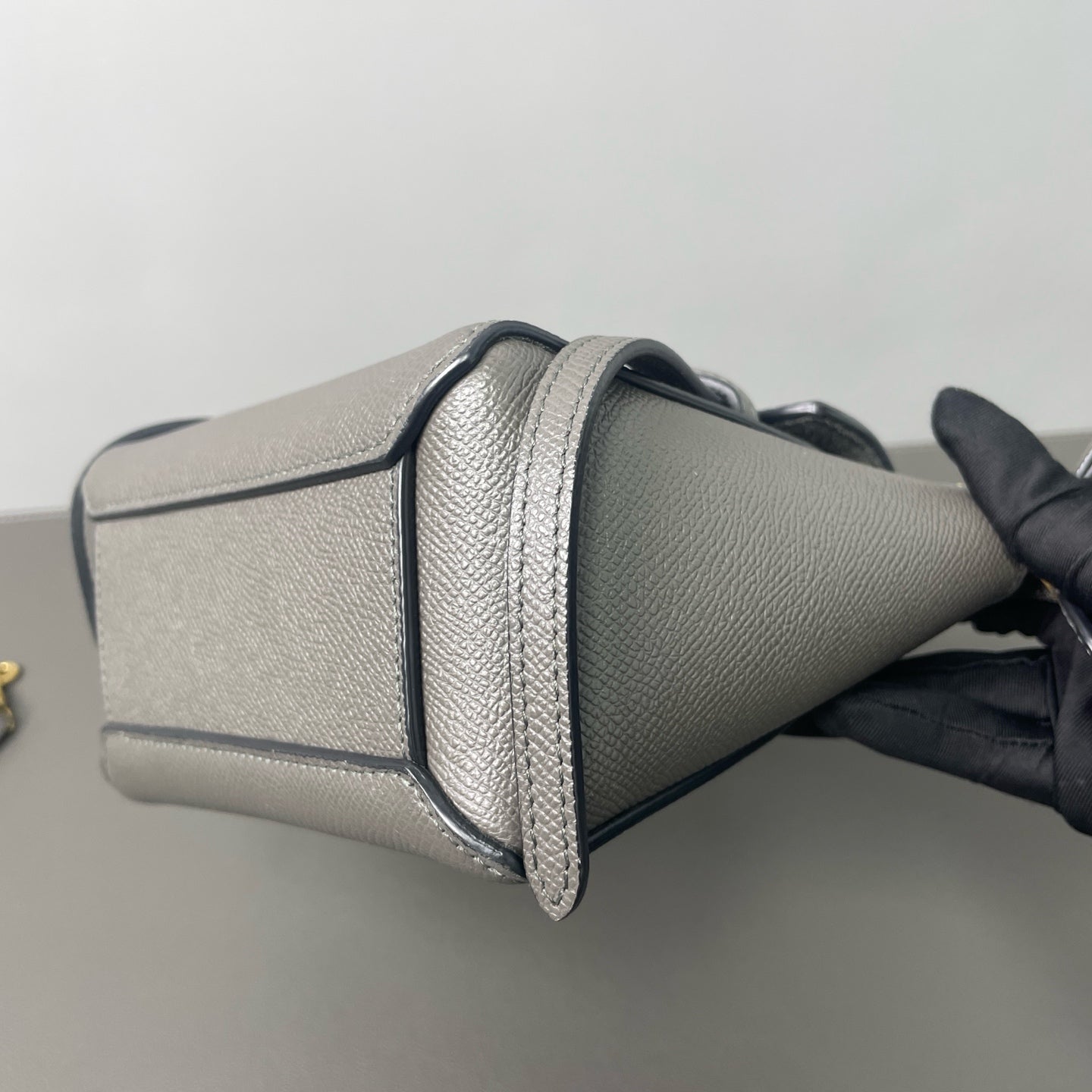 Celine - Pico Belt Bag - Leather - Grey - (mini)